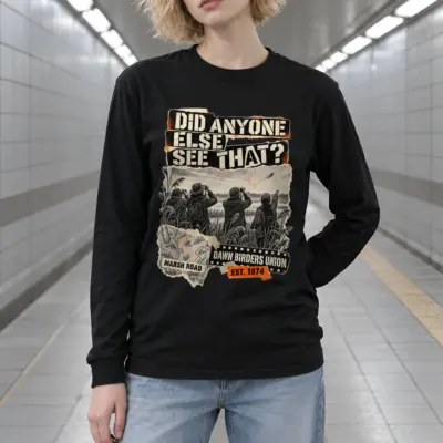 "Did Anyone Else See That?" Unisex Longsleeve T-shirt