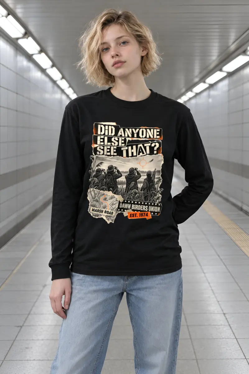 "Did Anyone Else See That?" Unisex Longsleeve T-shirt