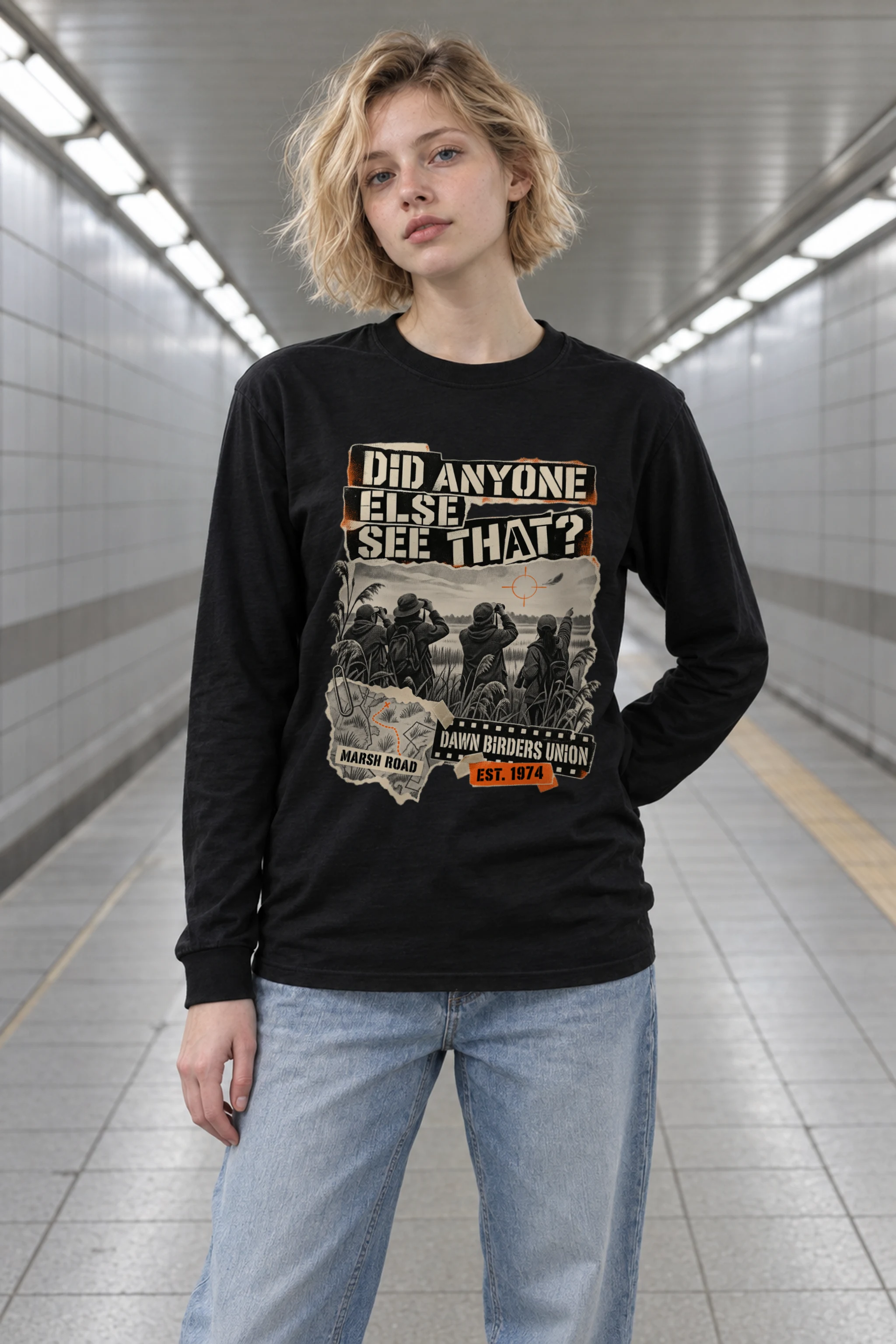 "Did Anyone Else See That?" Unisex Longsleeve T-shirt