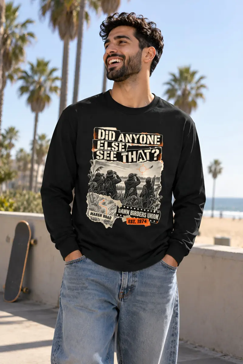 "Did Anyone Else See That?" Unisex Longsleeve T-shirt