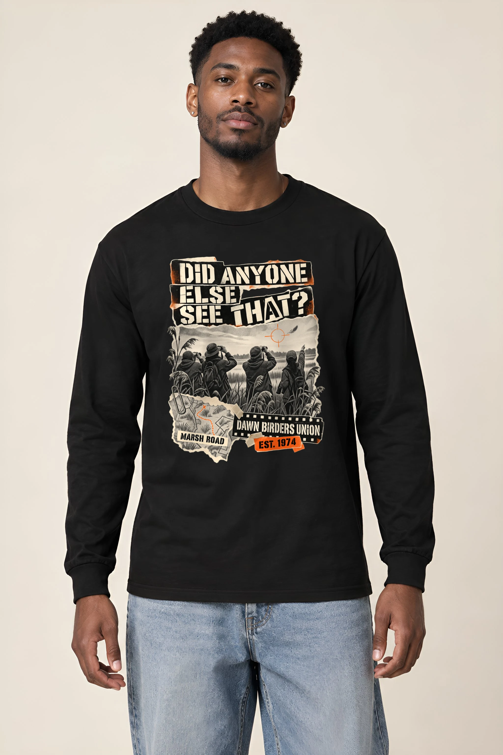 "Did Anyone Else See That?" Unisex Longsleeve T-shirt