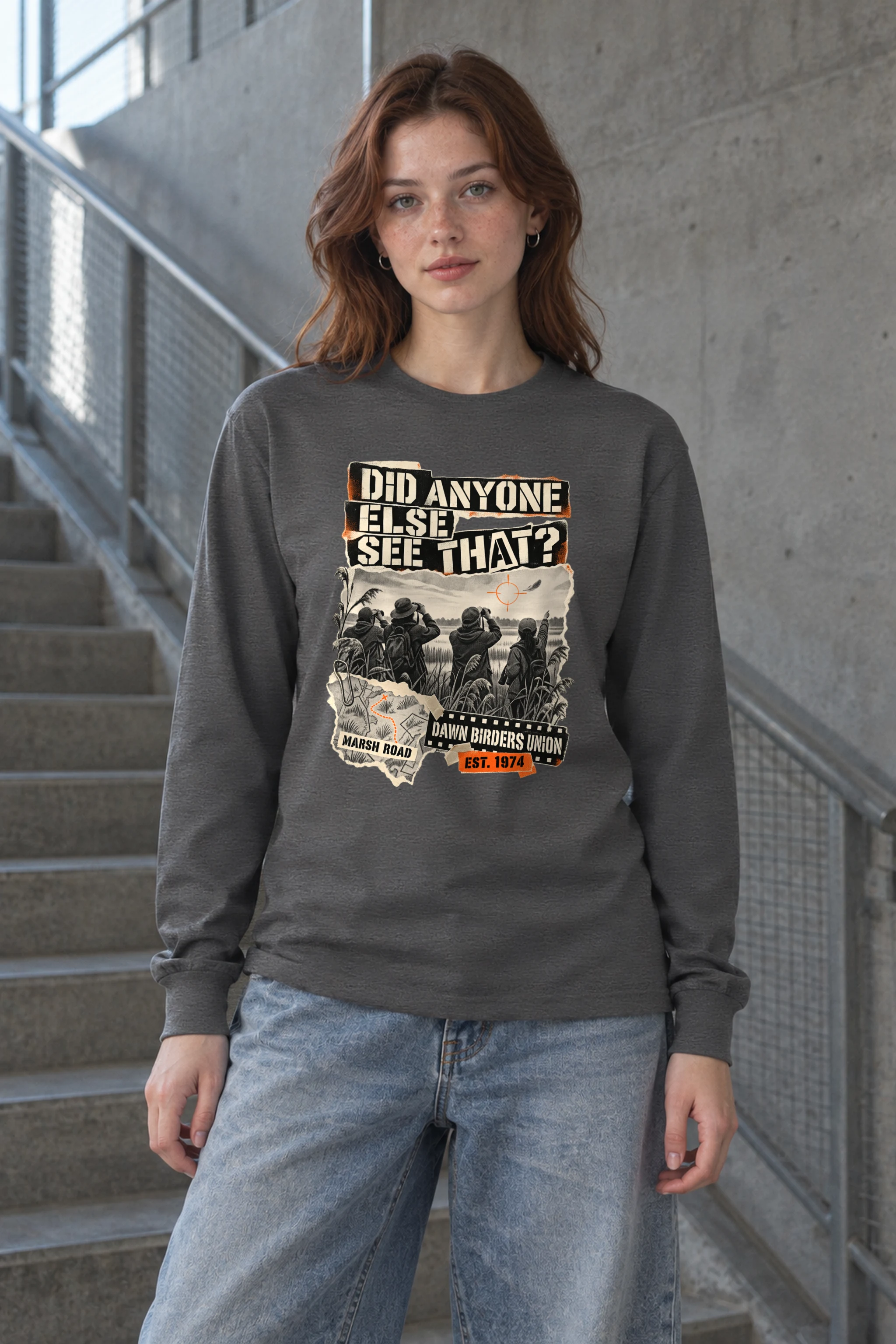 "Did Anyone Else See That?" Unisex Longsleeve T-shirt