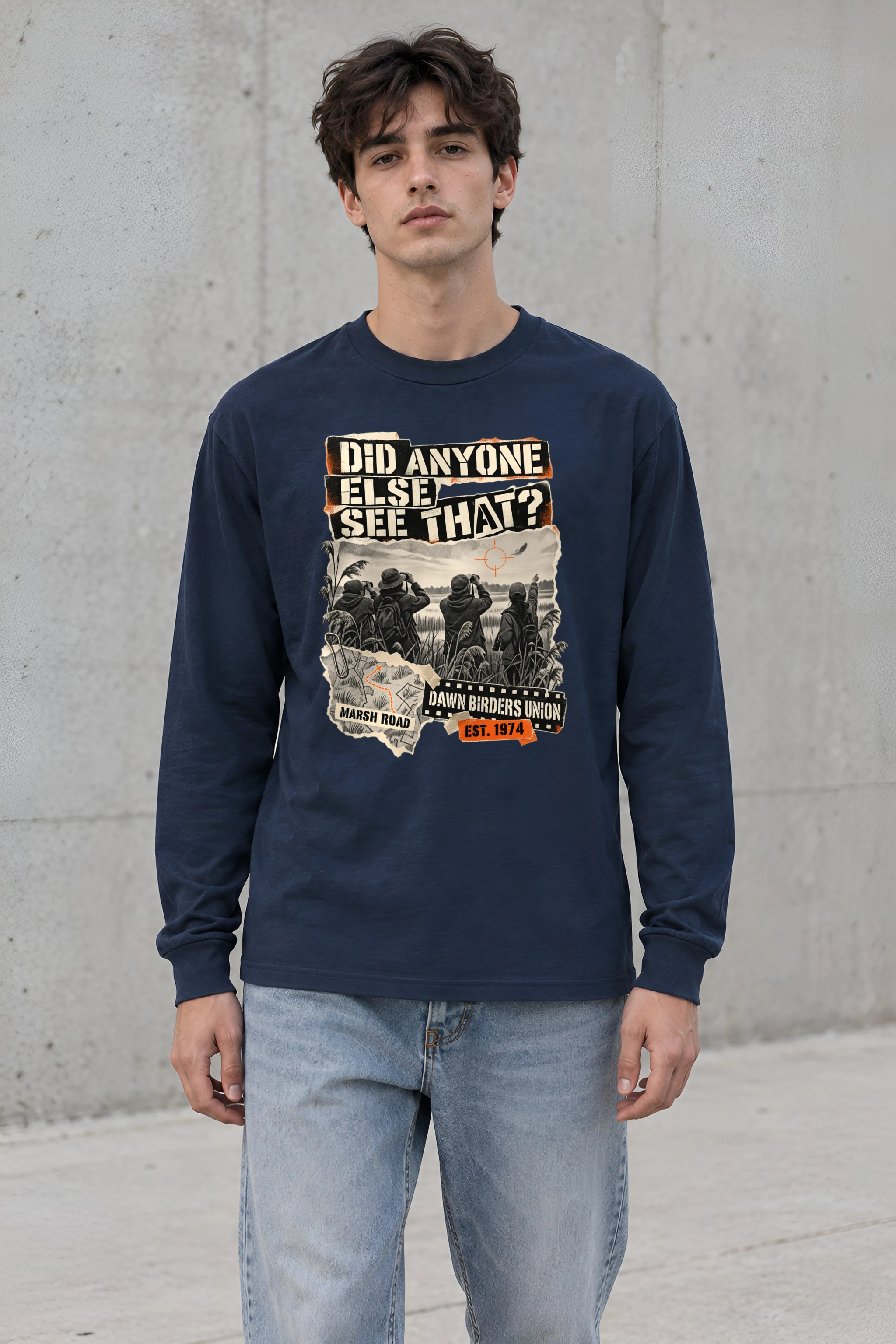 "Did Anyone Else See That?" Unisex Longsleeve T-shirt