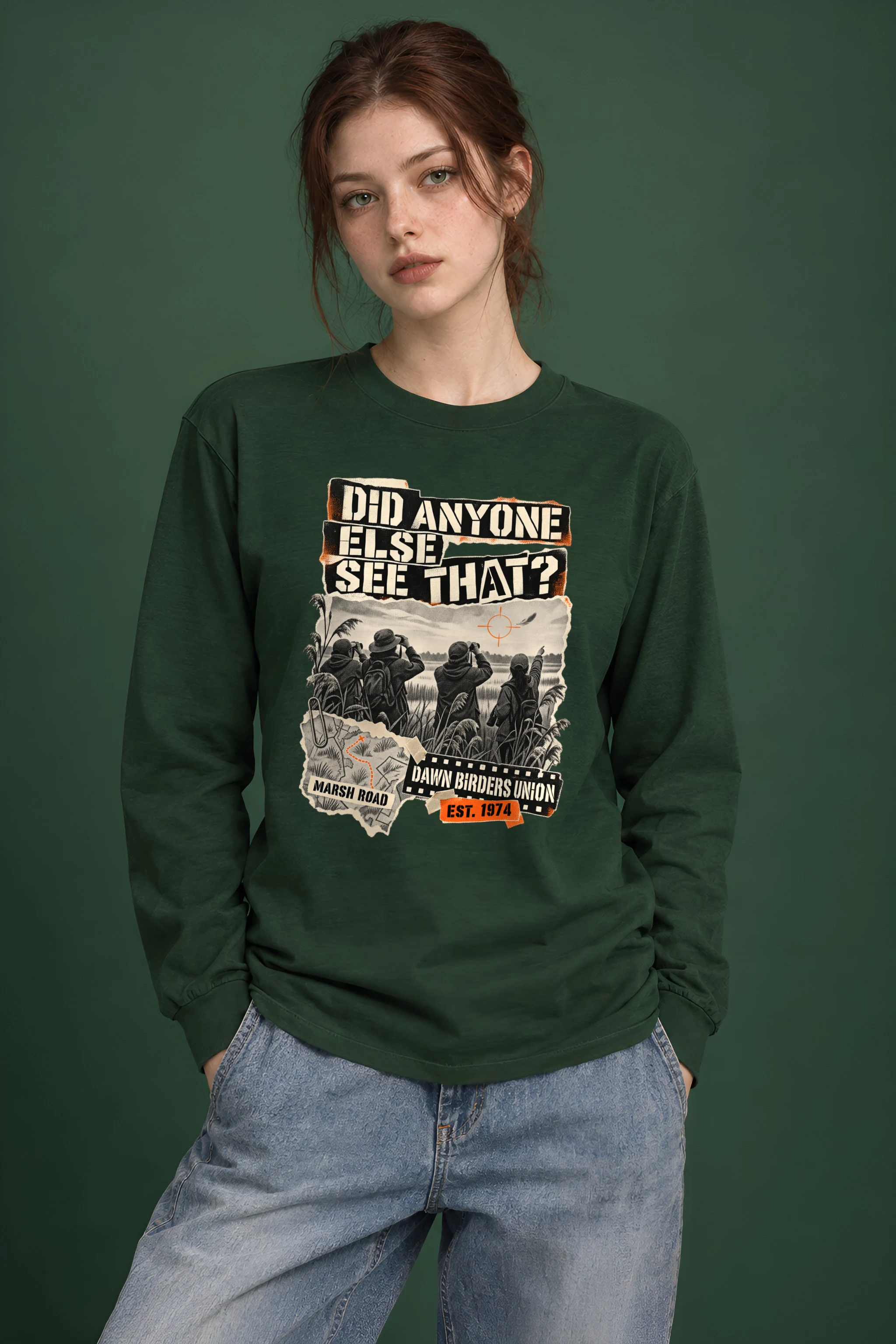"Did Anyone Else See That?" Unisex Longsleeve T-shirt