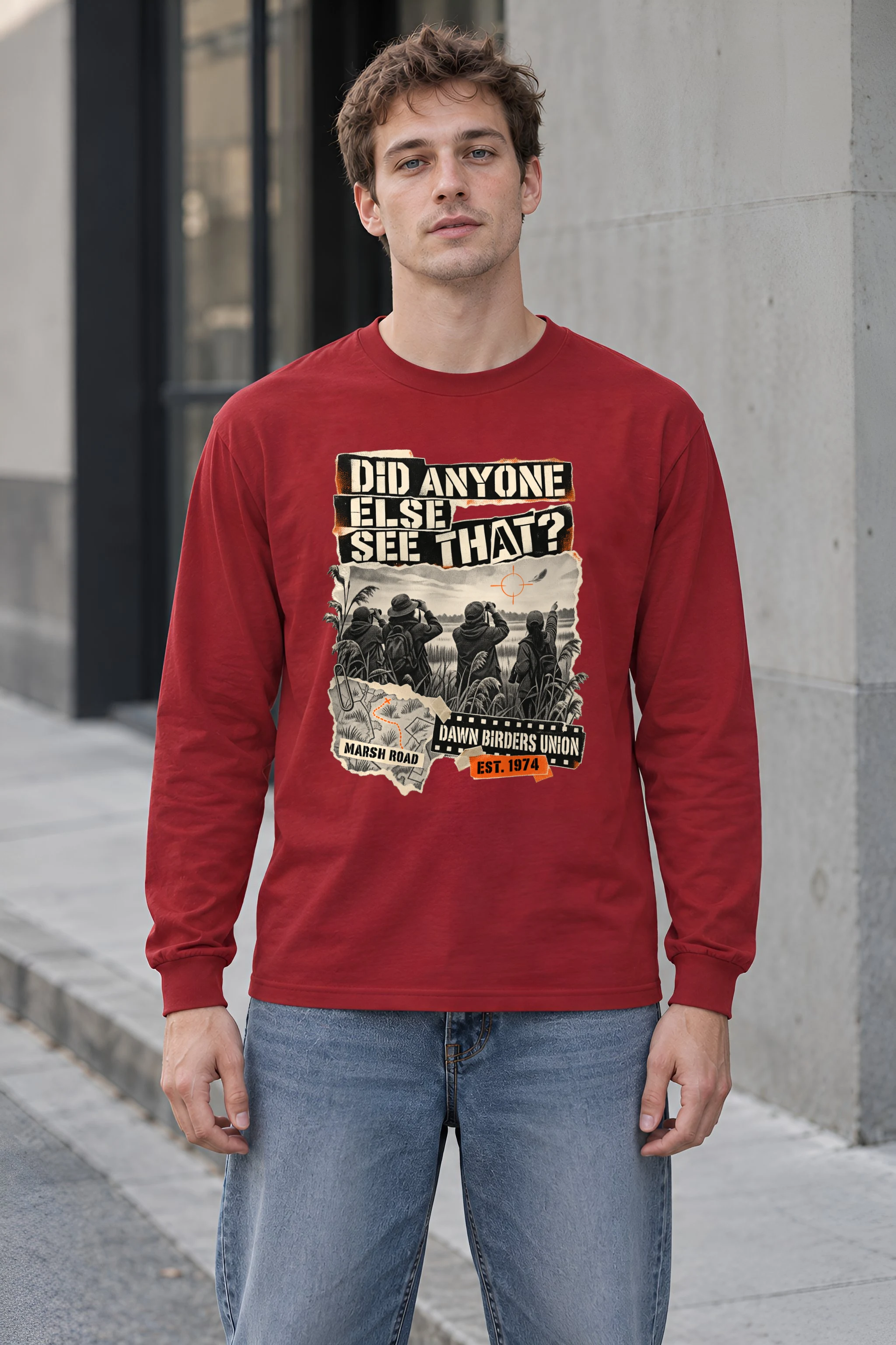 "Did Anyone Else See That?" Unisex Longsleeve T-shirt