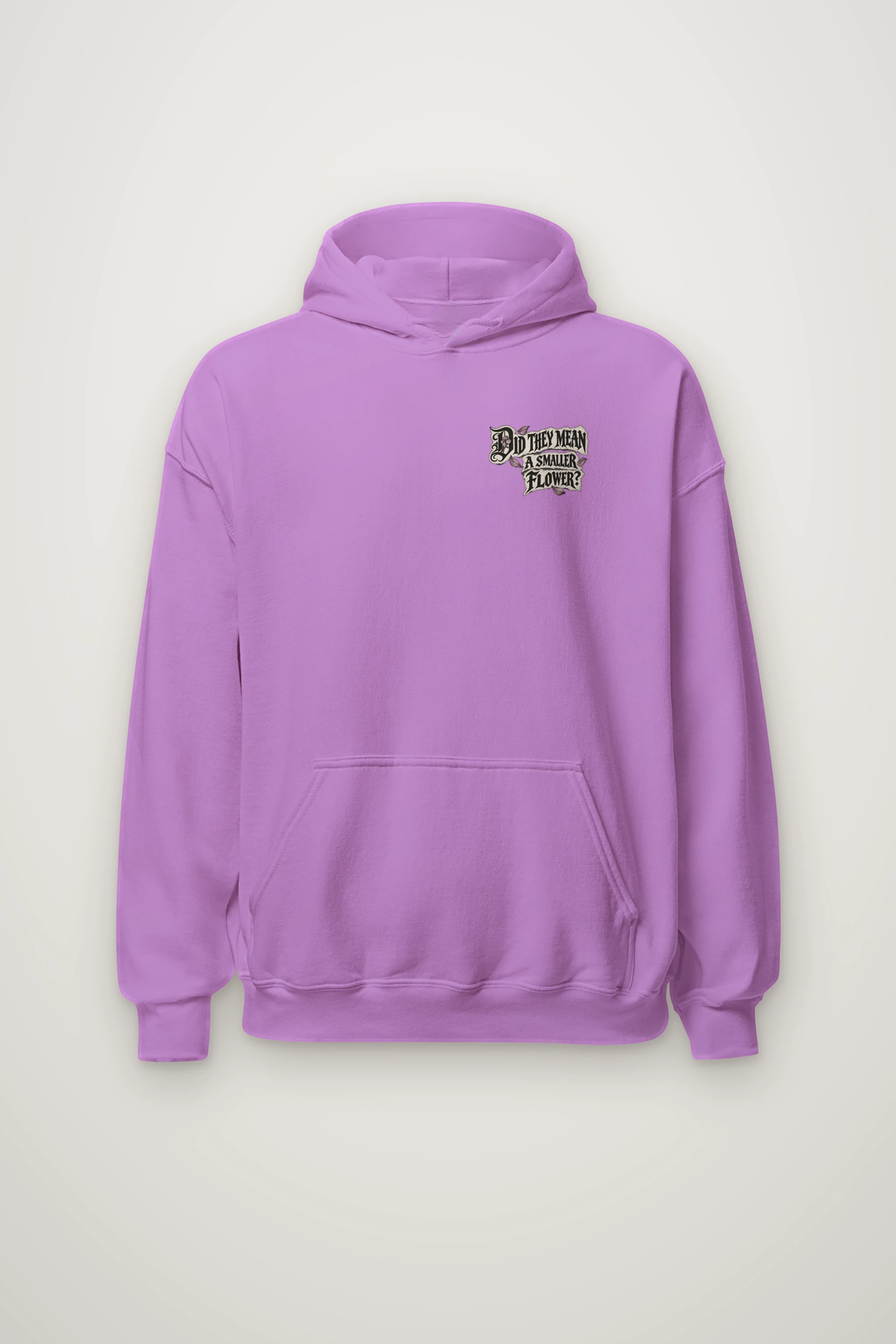 "Did They Mean a Smaller Flower?" Heavy Blend Unisex Pullover Hoodie