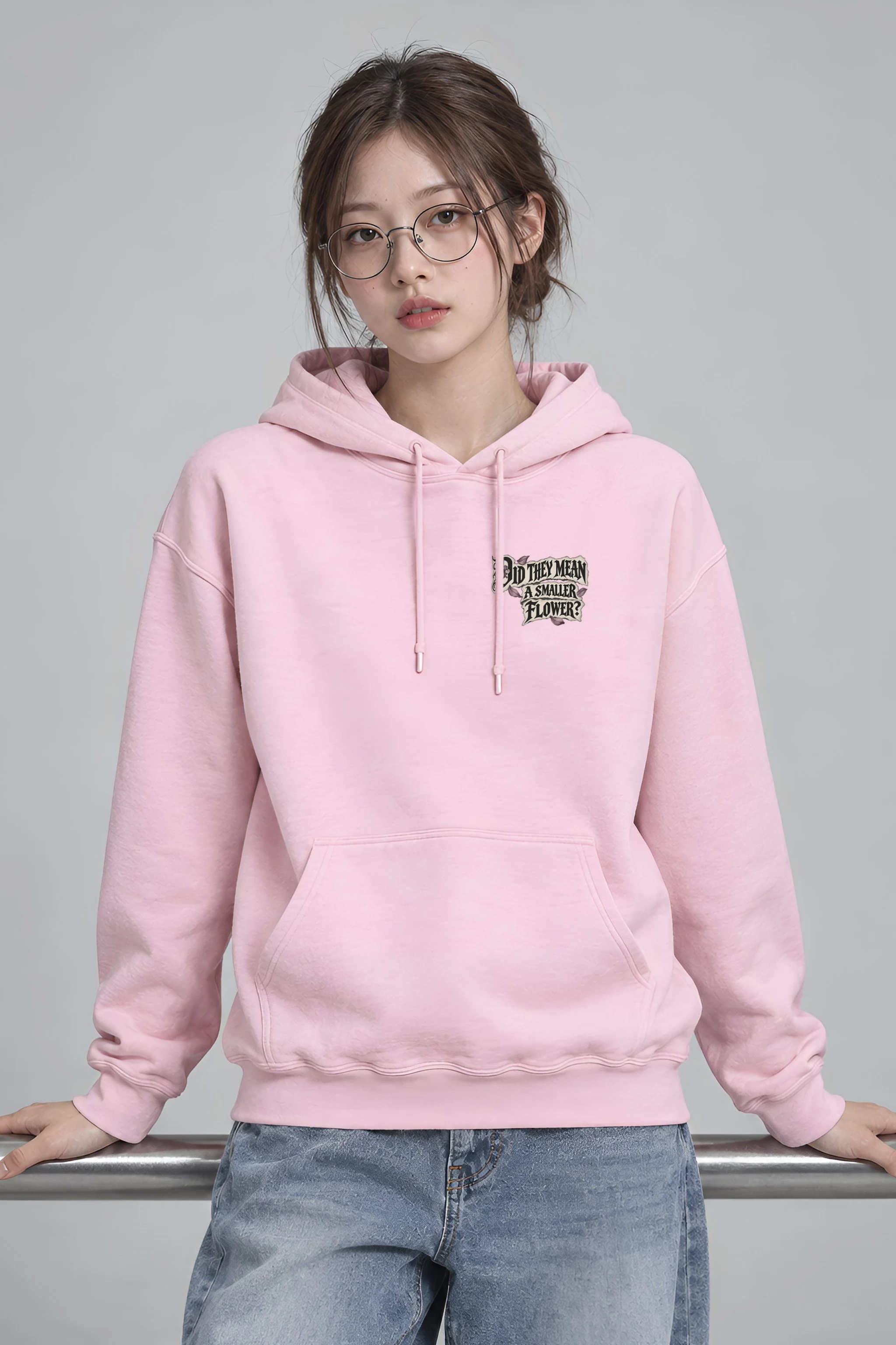 "Did They Mean a Smaller Flower?" Heavy Blend Unisex Pullover Hoodie