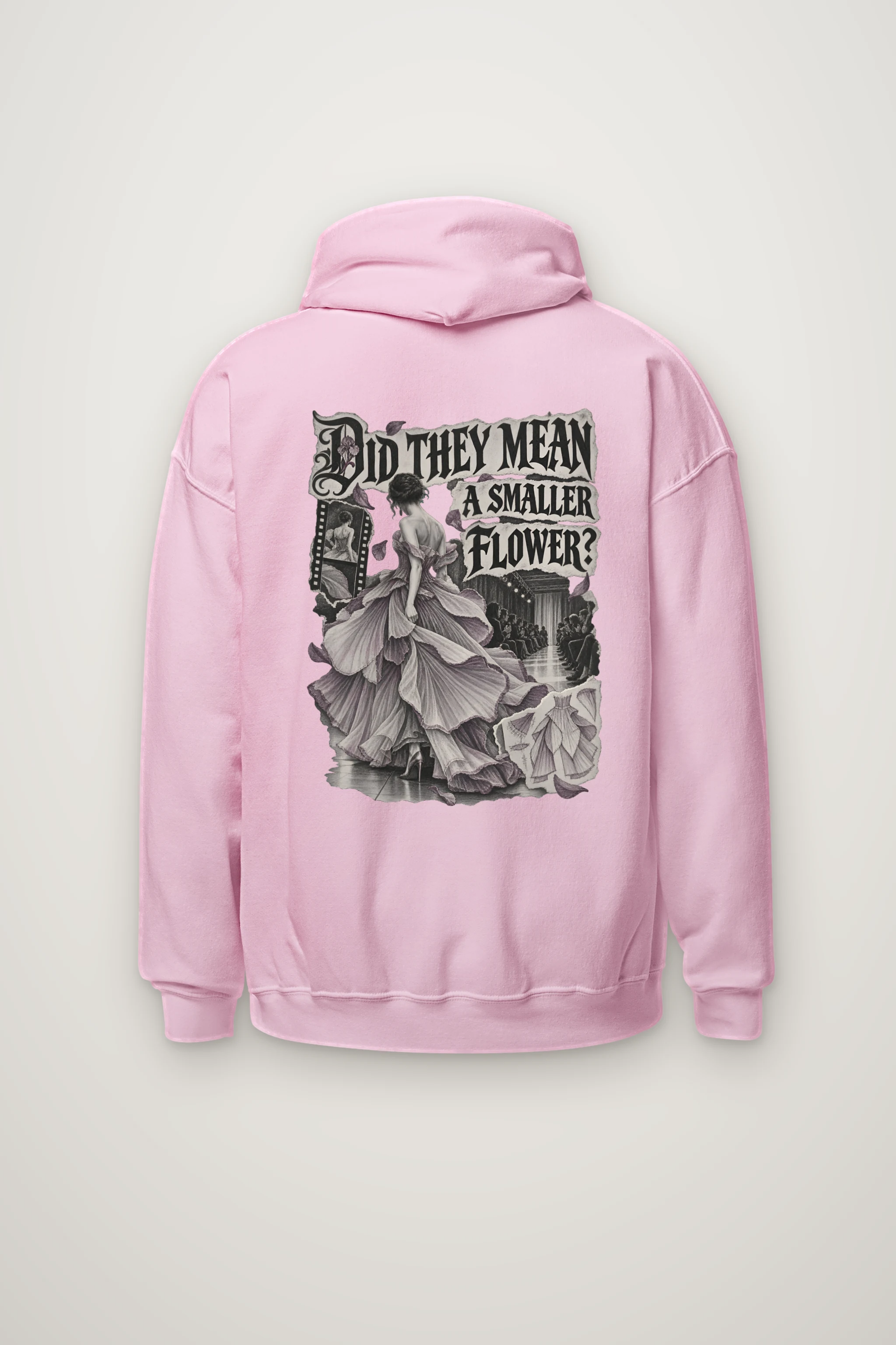 "Did They Mean a Smaller Flower?" Heavy Blend Unisex Pullover Hoodie