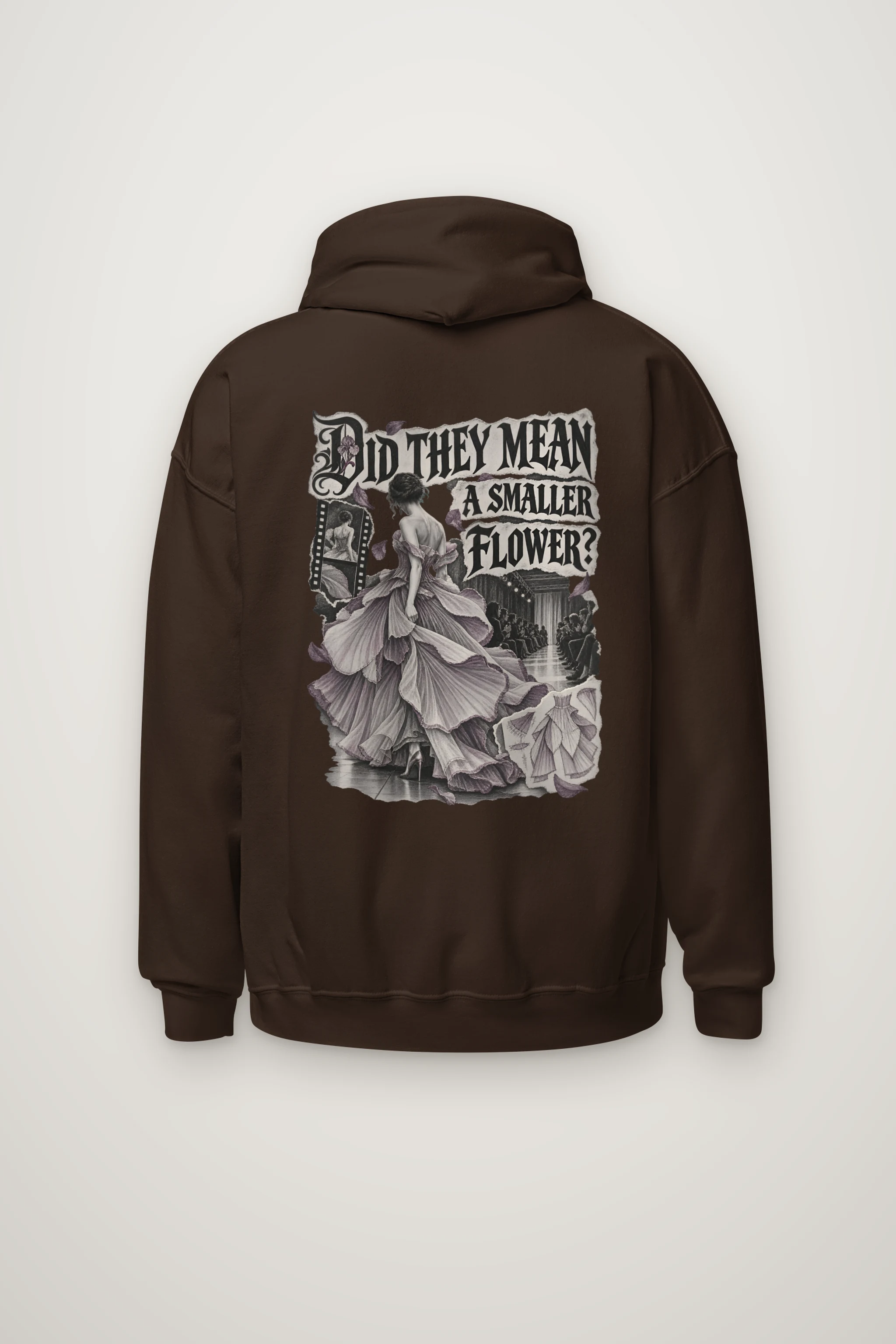 "Did They Mean a Smaller Flower?" Heavy Blend Unisex Pullover Hoodie