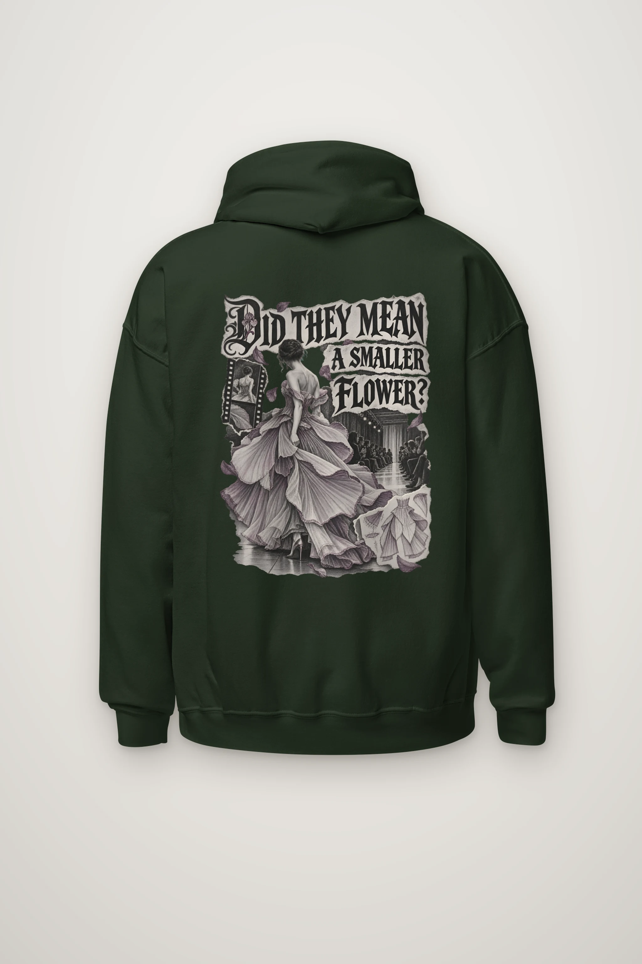 "Did They Mean a Smaller Flower?" Heavy Blend Unisex Pullover Hoodie