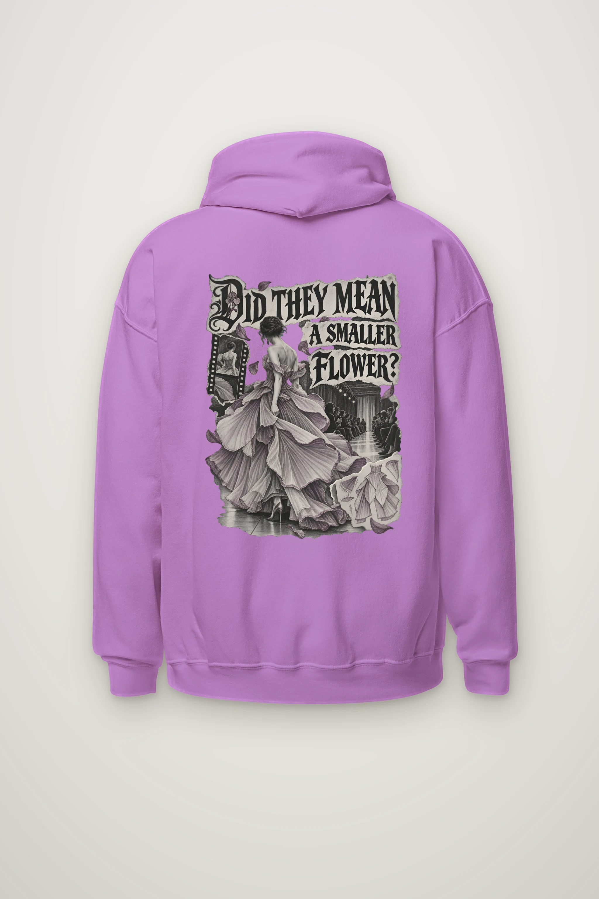 "Did They Mean a Smaller Flower?" Heavy Blend Unisex Pullover Hoodie