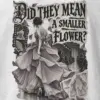 "Did They Mean a Smaller Flower?" Heavyweight Unisex Crewneck T-shirt
