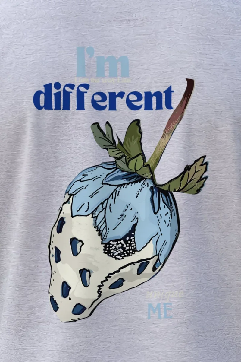 "Different Unique Me" Unisex Longsleeve T-shirt