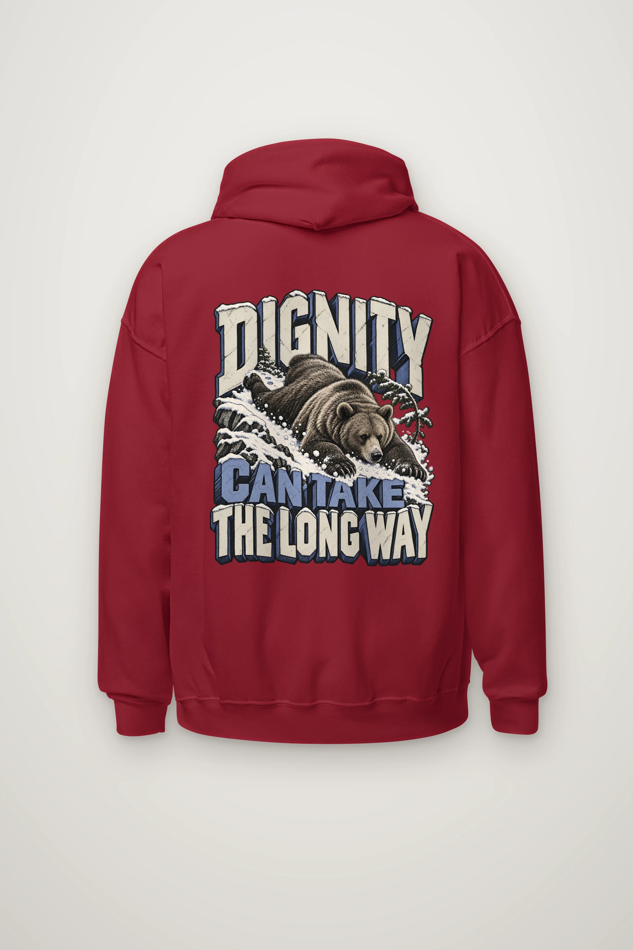 "Dignity Can Take the Long Way" Heavy Blend Unisex Pullover Hoodie