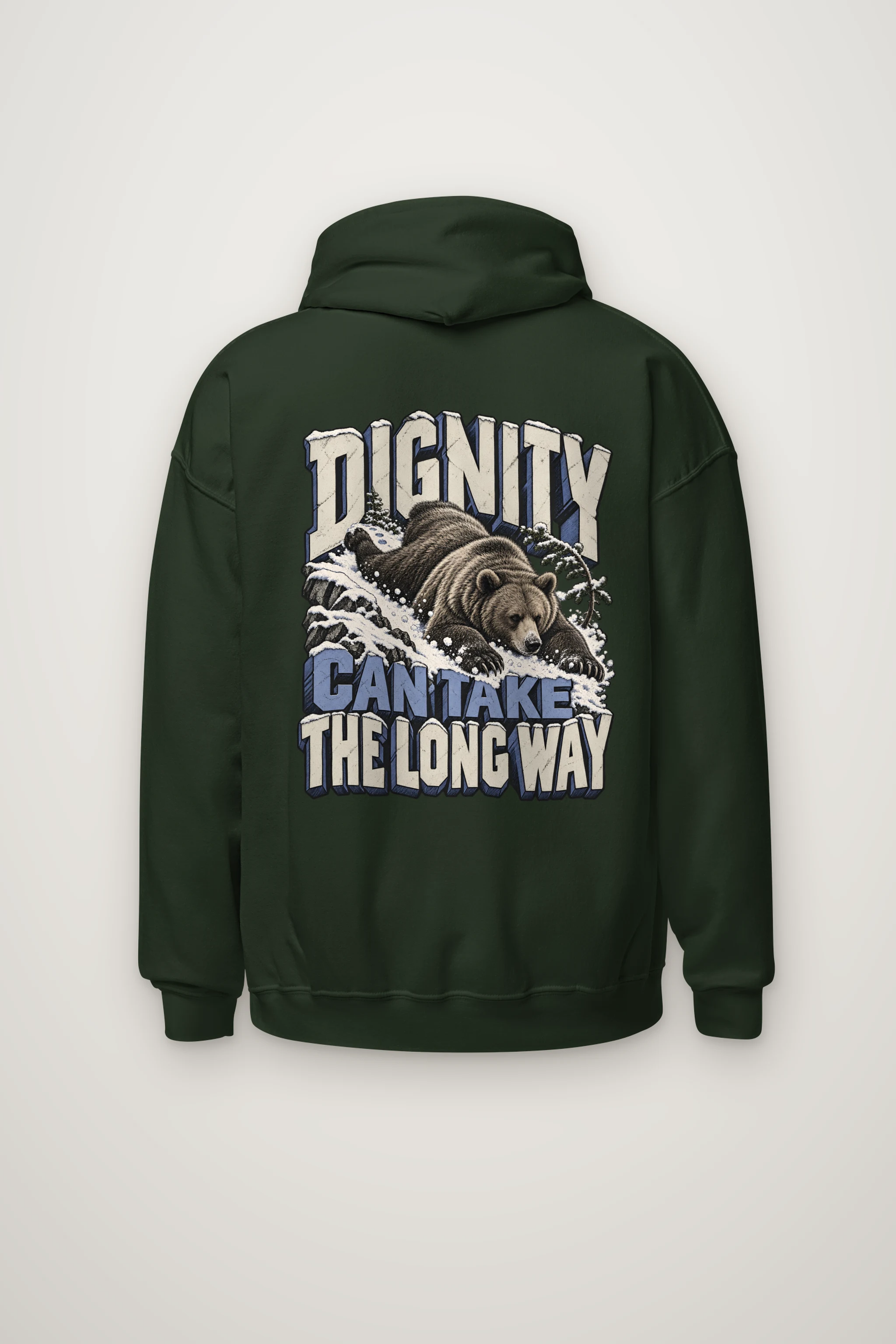 "Dignity Can Take the Long Way" Heavy Blend Unisex Pullover Hoodie