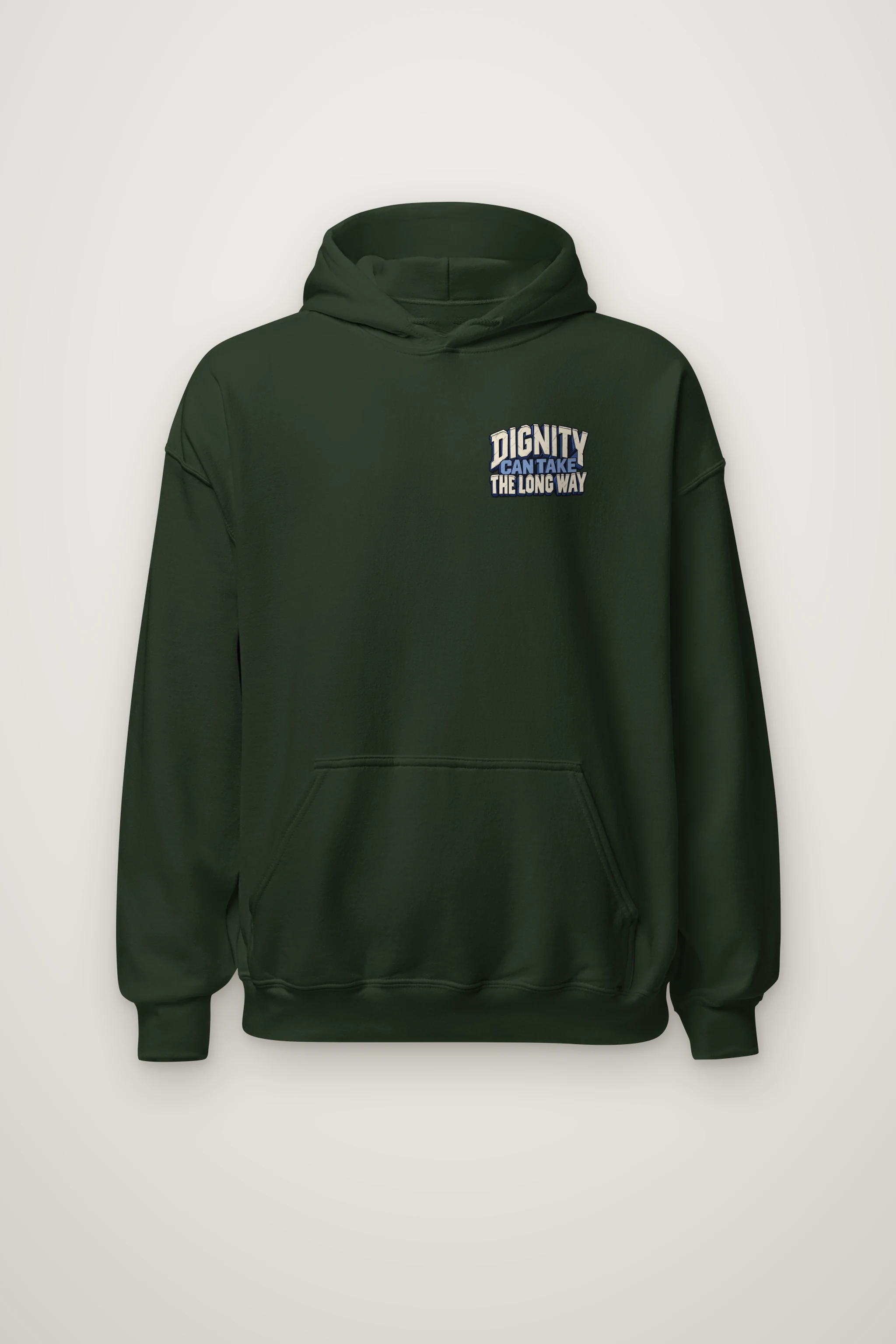 "Dignity Can Take the Long Way" Heavy Blend Unisex Pullover Hoodie