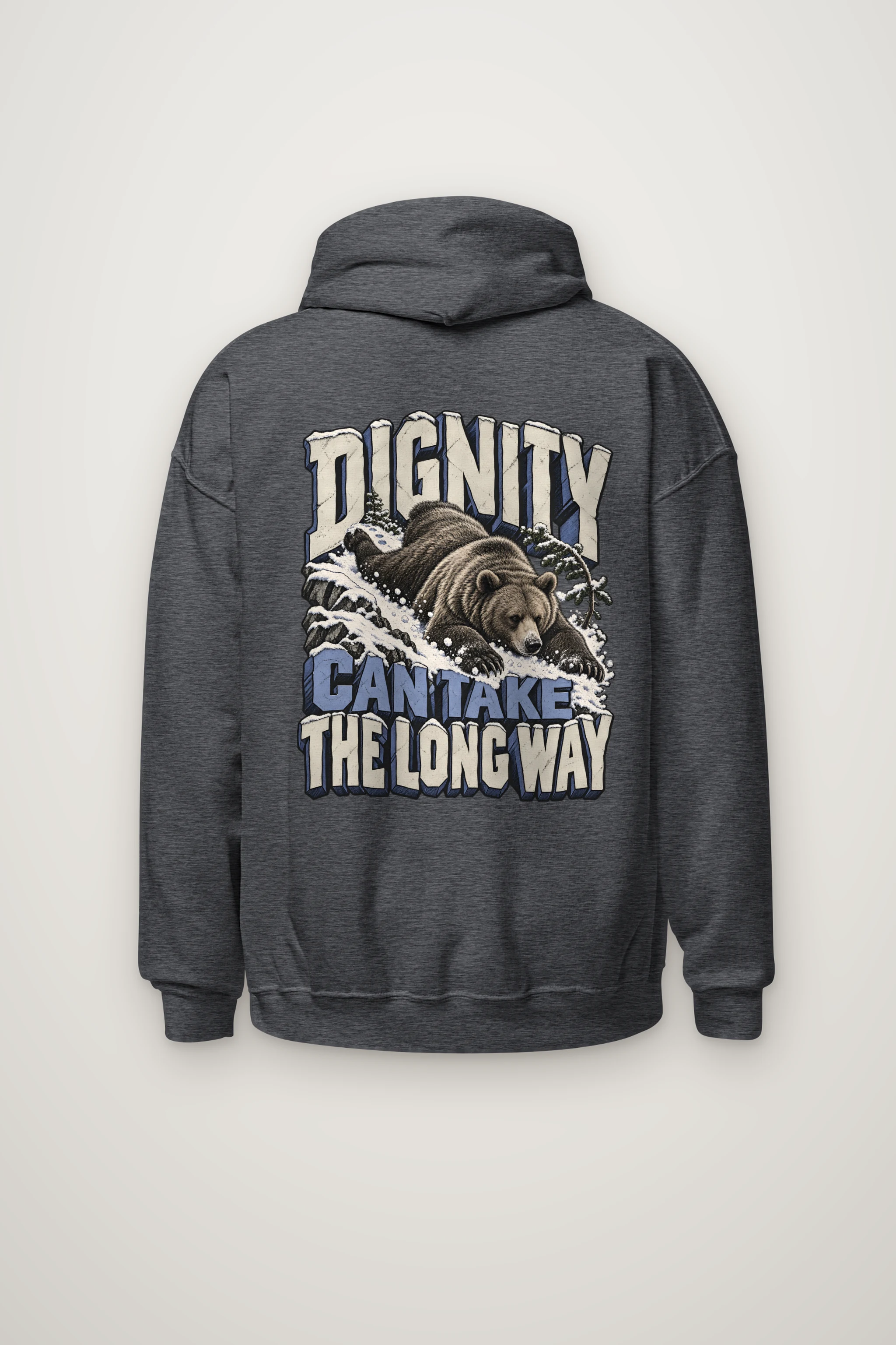 "Dignity Can Take the Long Way" Heavy Blend Unisex Pullover Hoodie