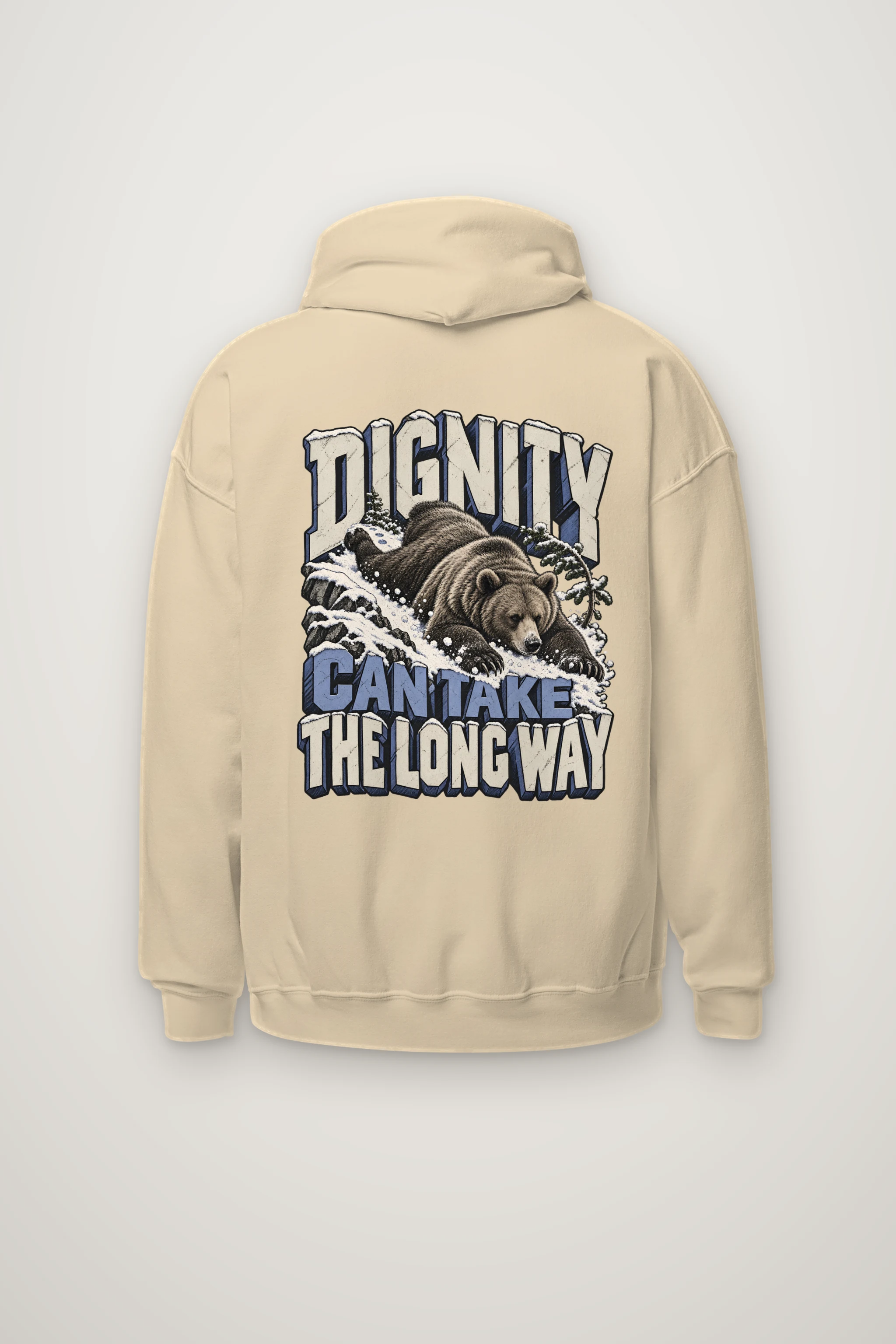 "Dignity Can Take the Long Way" Heavy Blend Unisex Pullover Hoodie