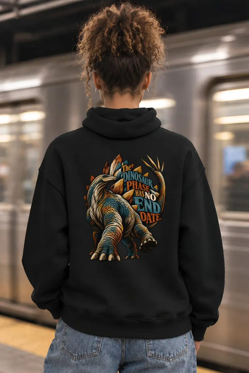 “Dinosaur Phase” Unisex Pullover Hoodie