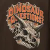 "Dinosaur Questions Triceratops Skull" Heavy Blend Unisex Pullover Hoodie