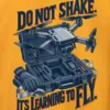 "Do Not Shake, It's Learning to Fly" Heavy Blend Unisex Pullover Hoodie