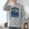 "Dobongsan Granite Moon View" Unisex Longsleeve T-shirt