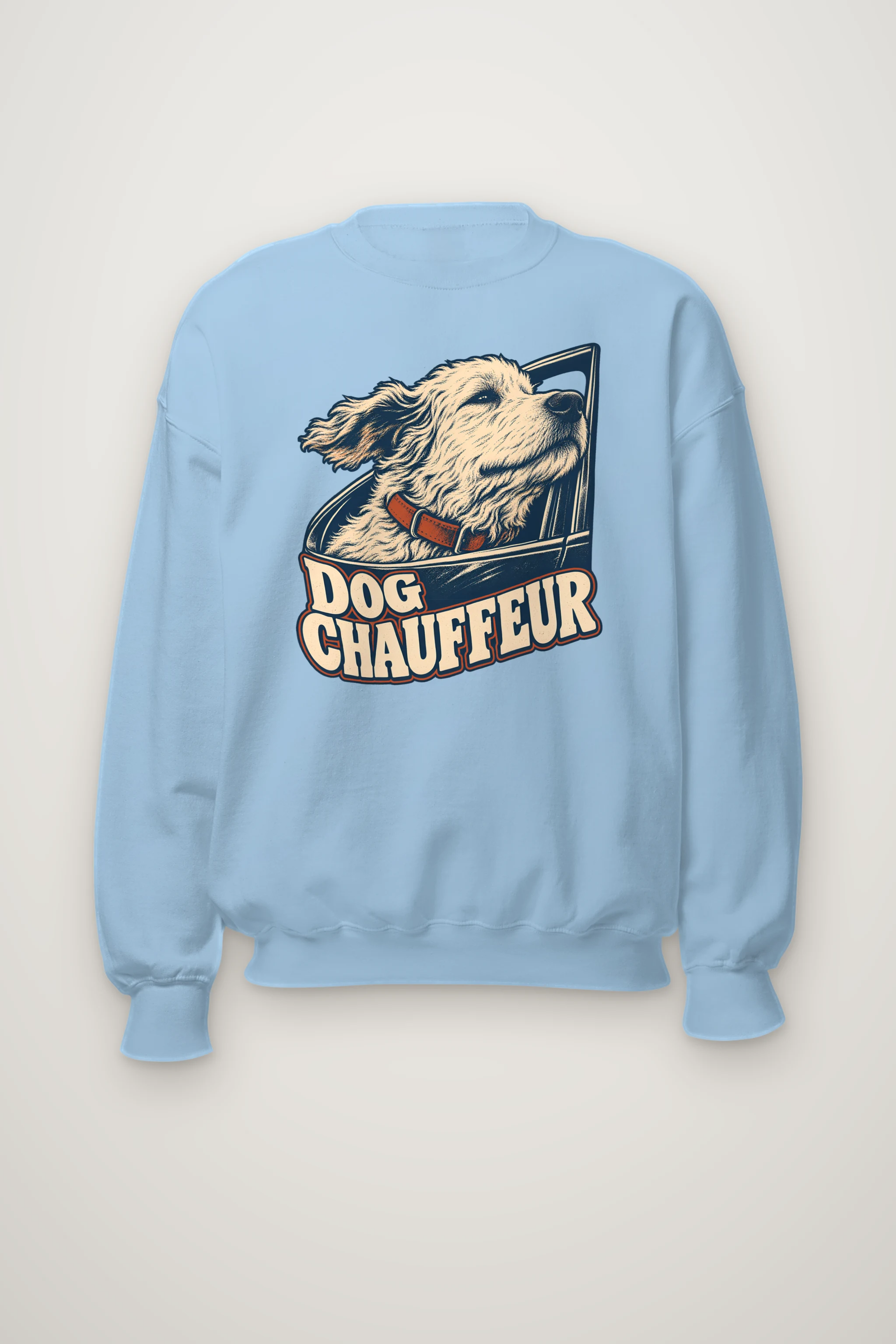 "Dog Chauffeur" Heavy Blend Unisex Crewneck Sweatshirt