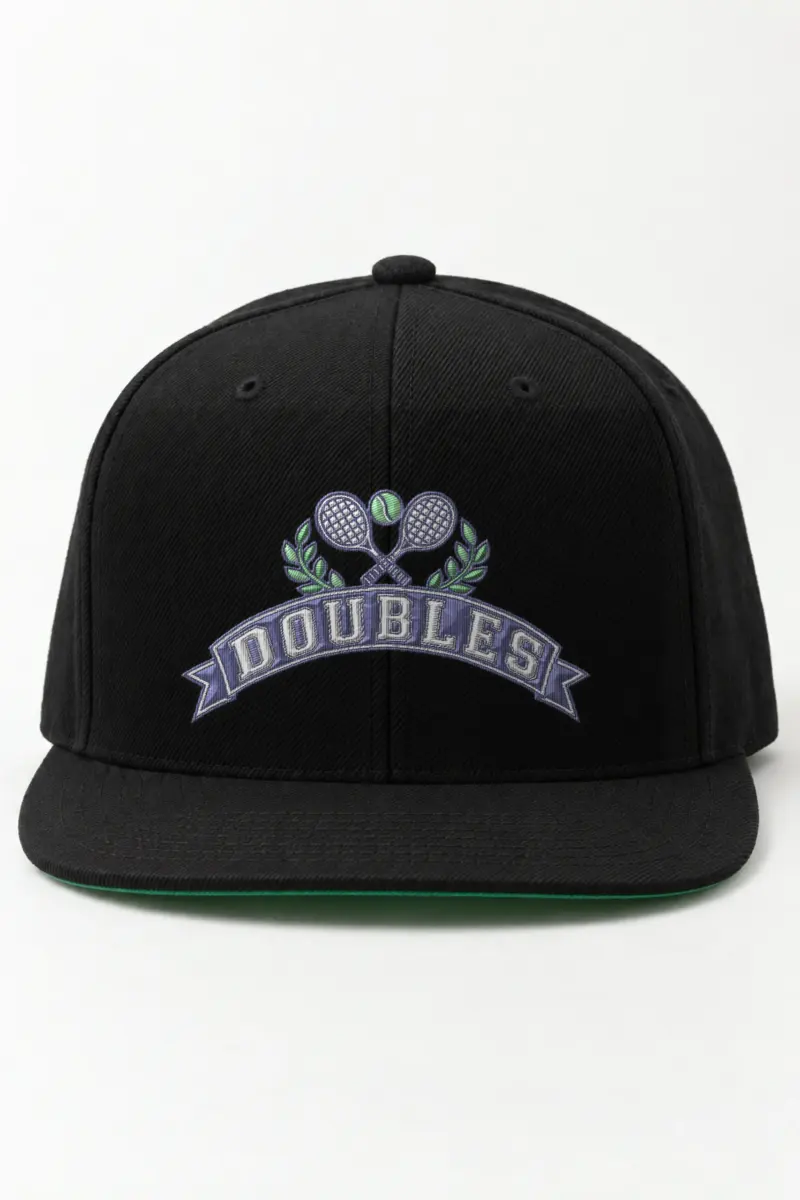"Doubles" Classic Snapback · Embroidered