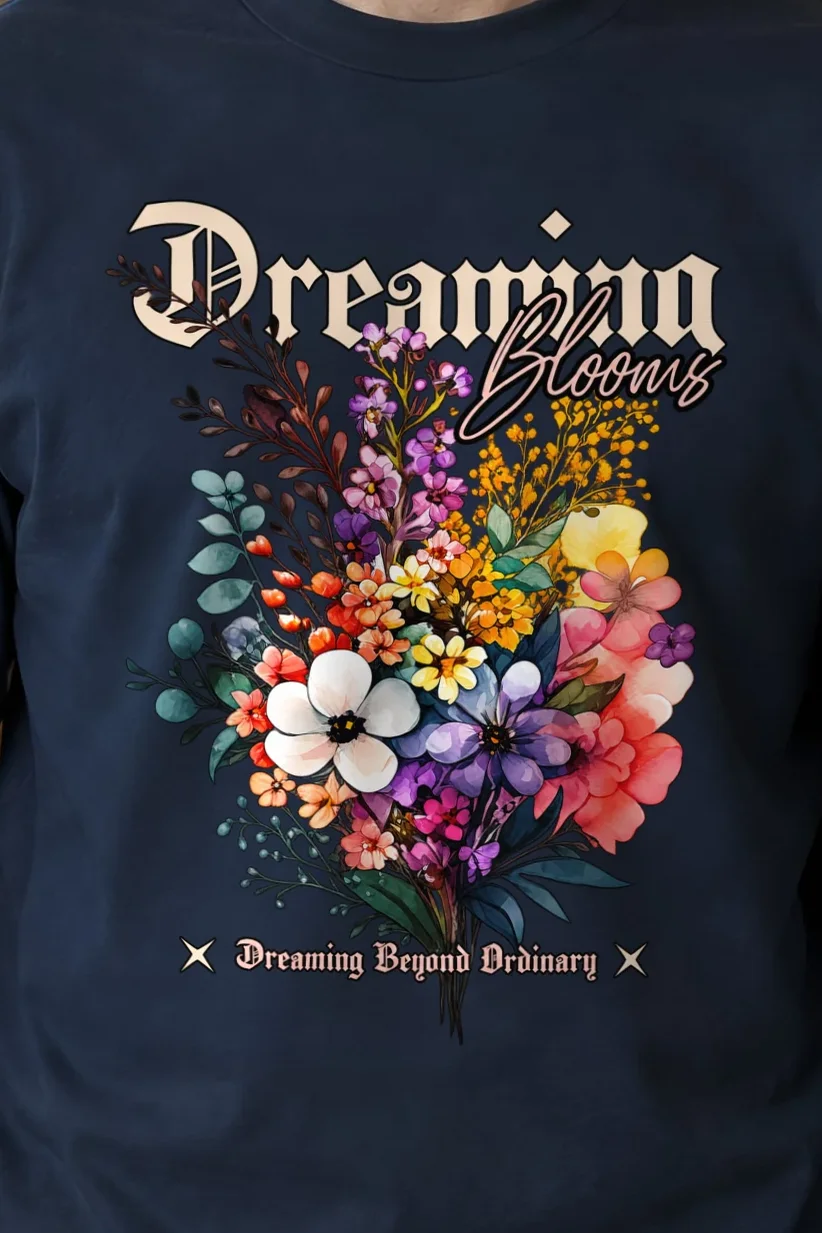 "Dreaming Blooms" Unisex Longsleeve T-shirt
