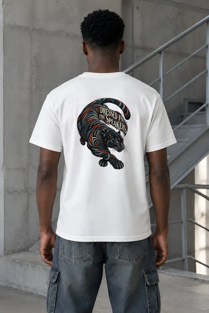 "Dressed for the Speakers" Heavyweight Unisex Crewneck T-shirt