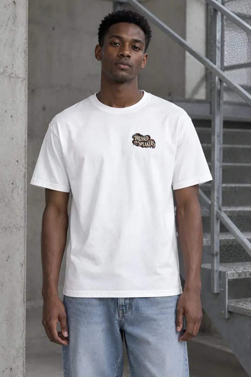 "Dressed for the Speakers" Heavyweight Unisex Crewneck T-shirt