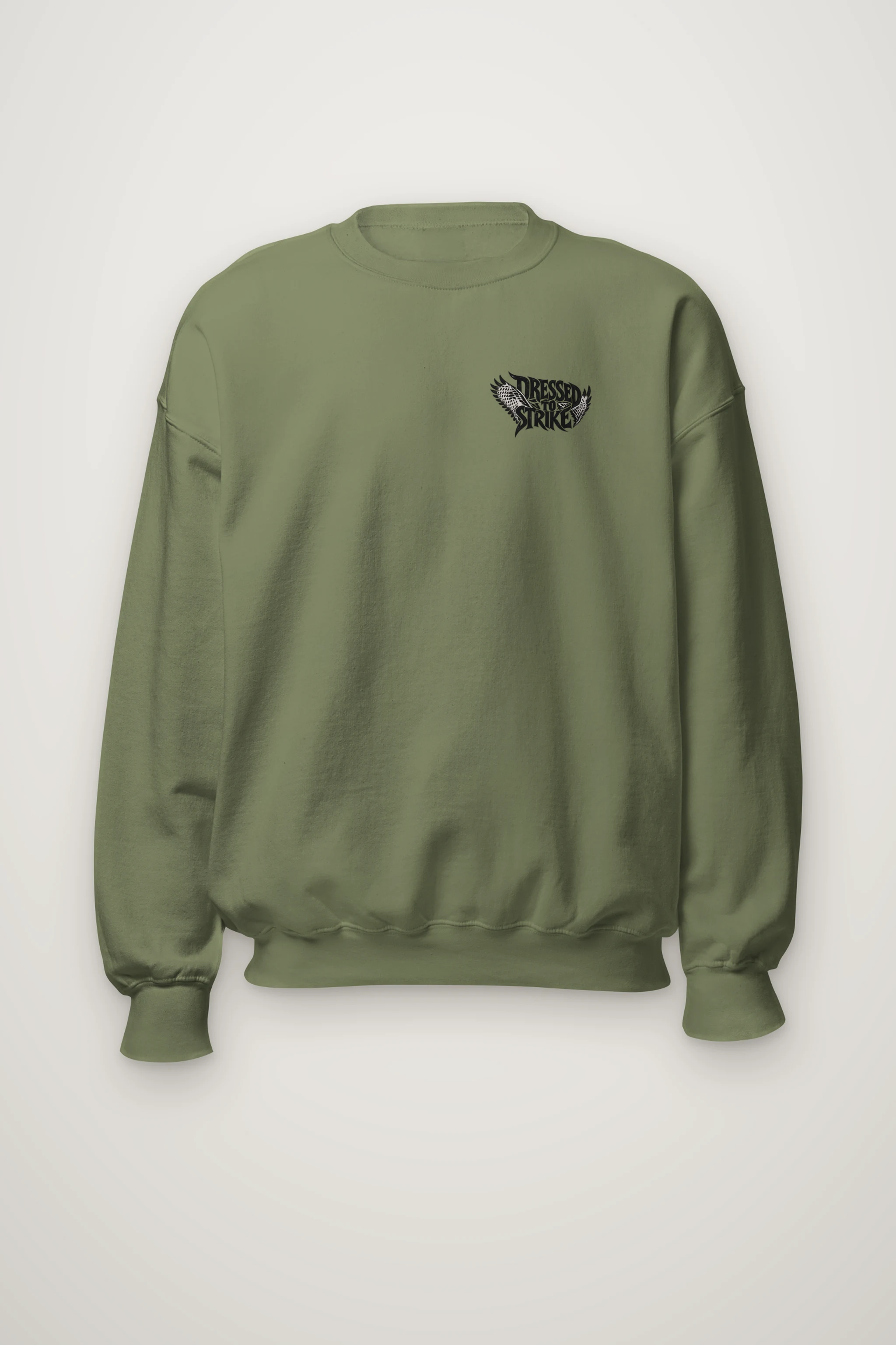 "Dressed to Strike" Heavy Blend Unisex Crewneck Sweatshirt
