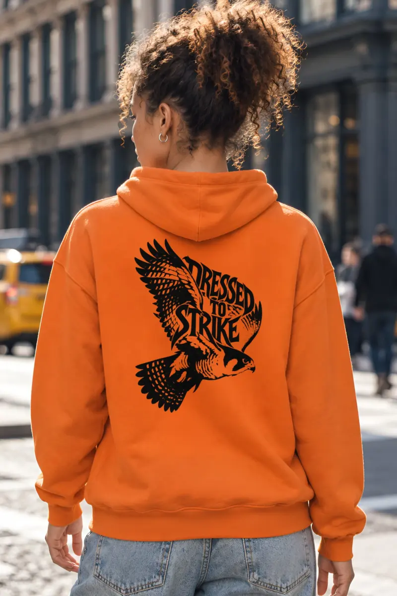 "Dressed to Strike" Heavy Blend Unisex Pullover Hoodie