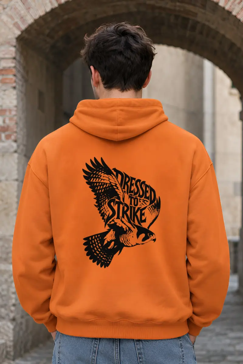 “Dressed to Strike” Heavy Blend Unisex Pullover Hoodie