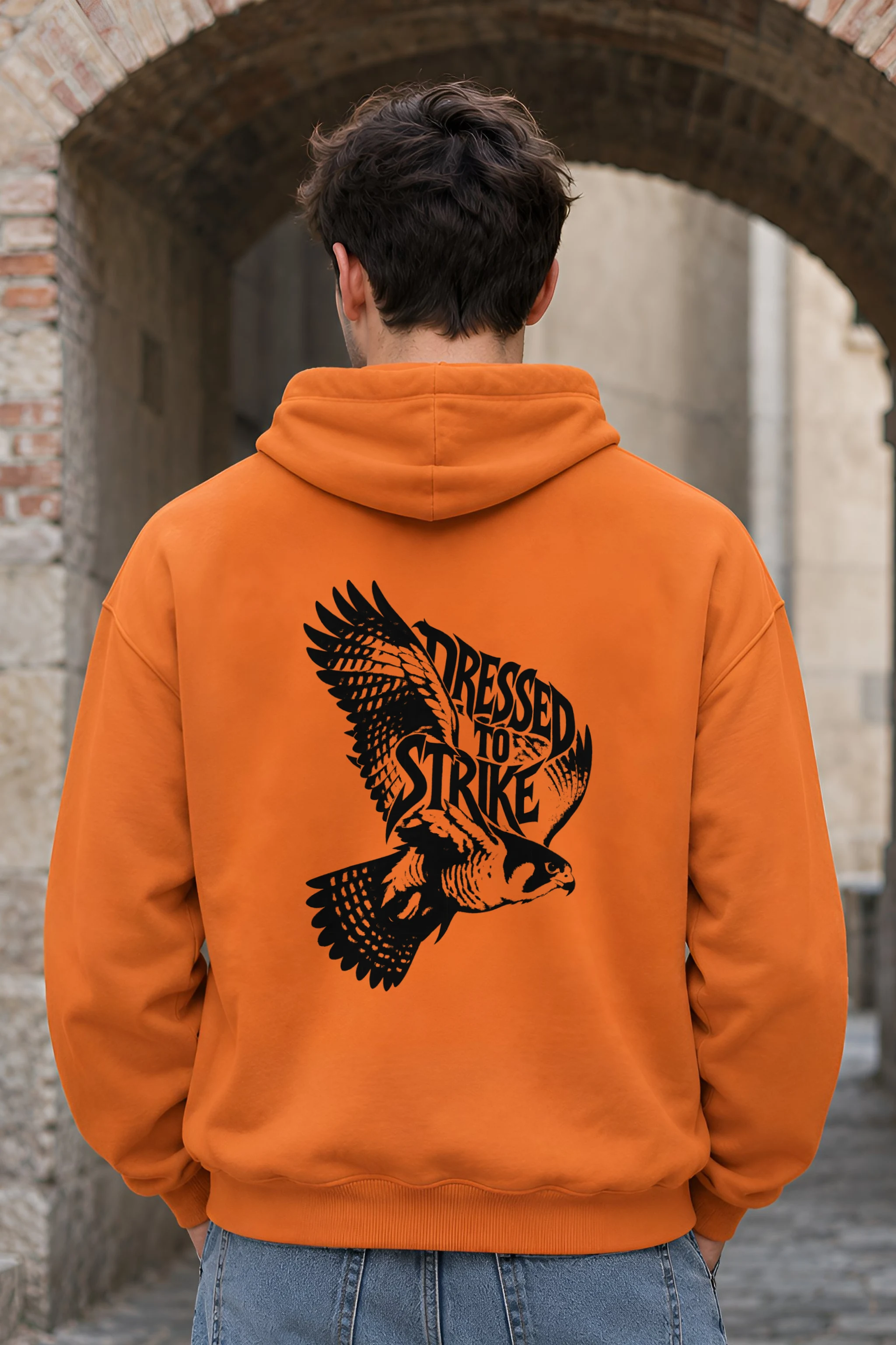 "Dressed to Strike" Heavy Blend Unisex Pullover Hoodie