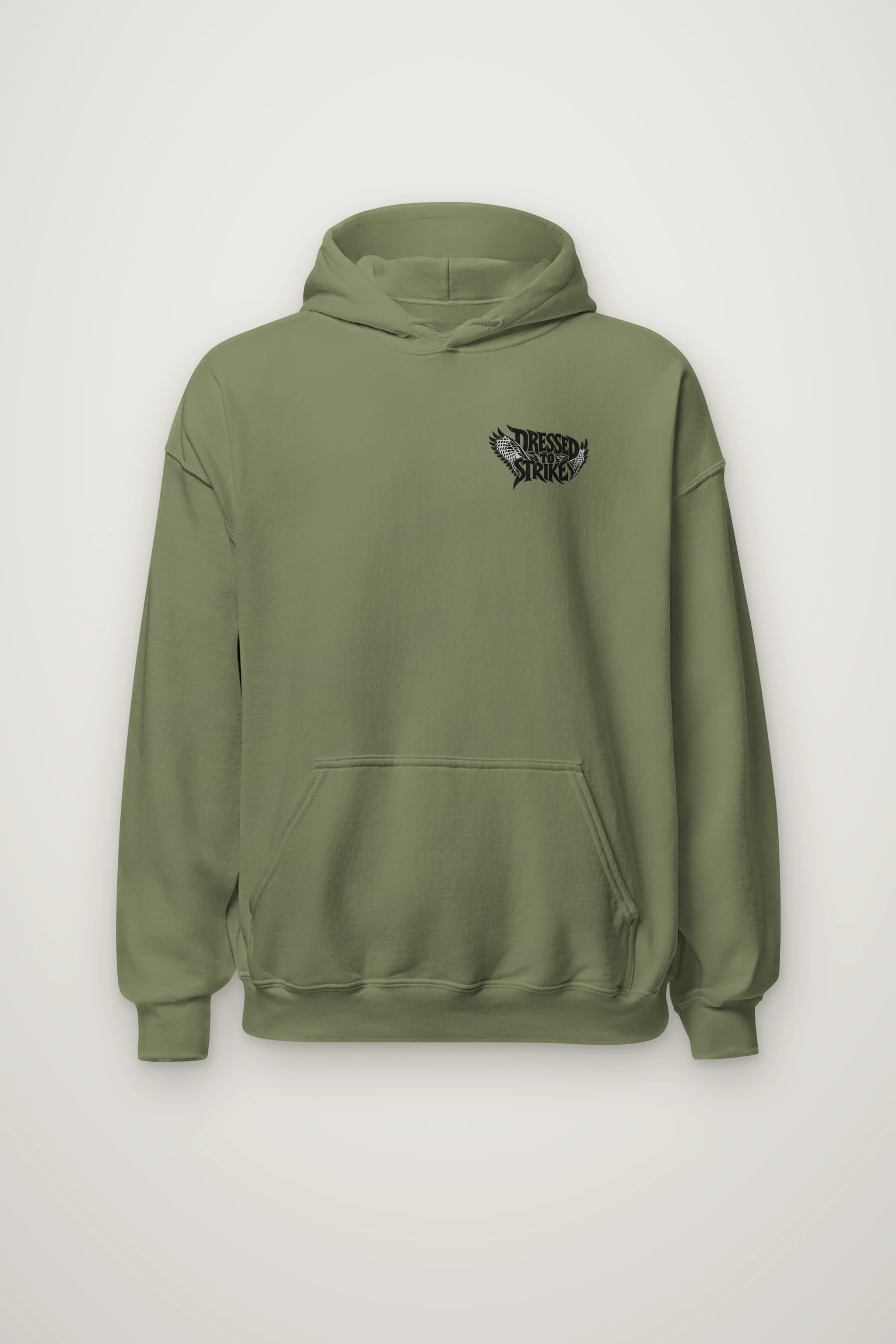"Dressed to Strike" Heavy Blend Unisex Pullover Hoodie