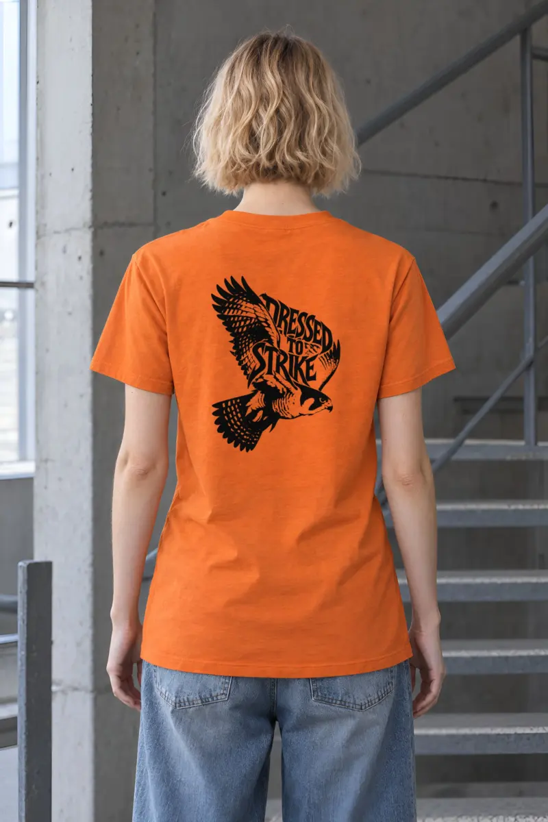 “Dressed to Strike” Heavyweight Unisex Crewneck T-shirt