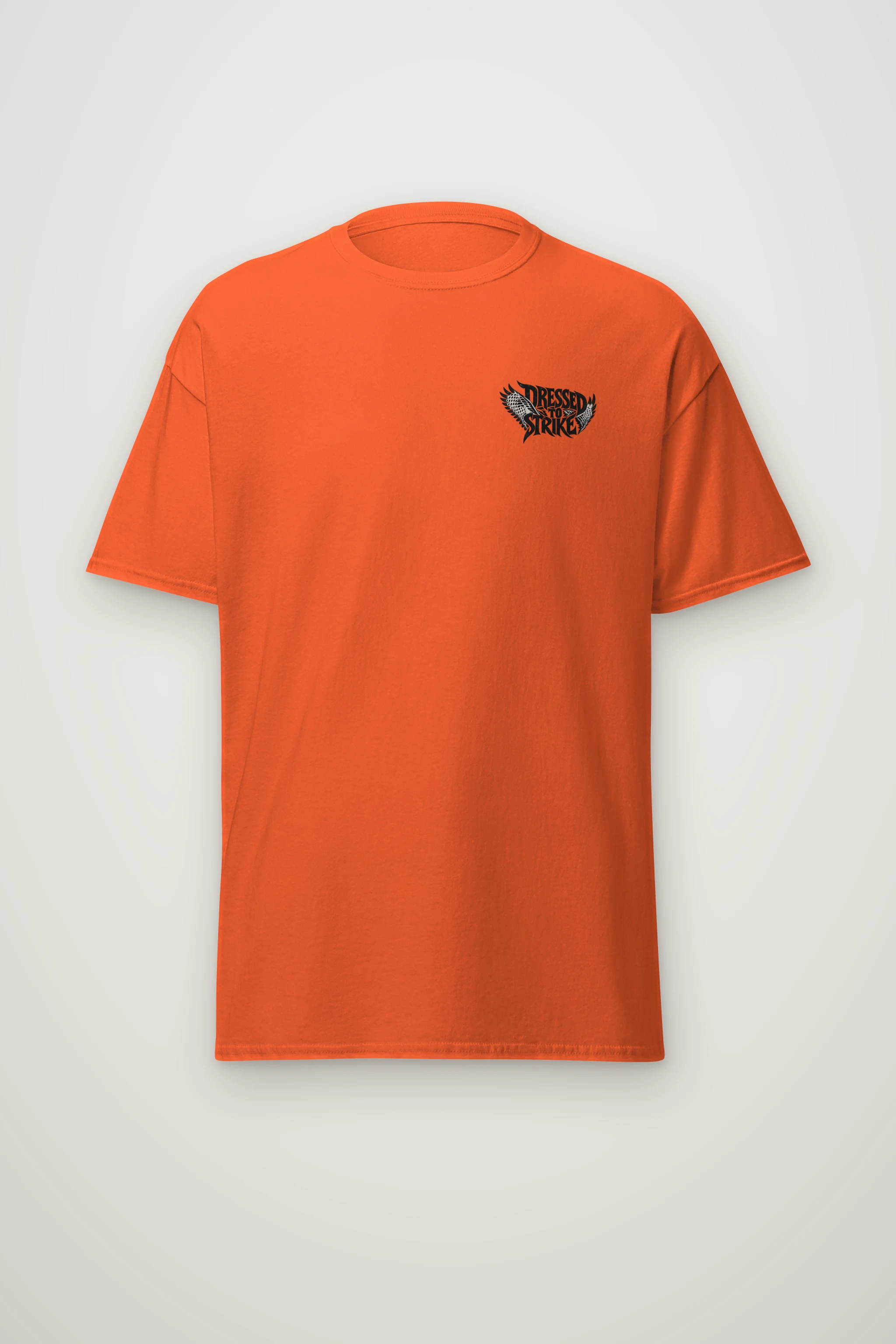 "Dressed to Strike" Heavyweight Unisex Crewneck T-shirt