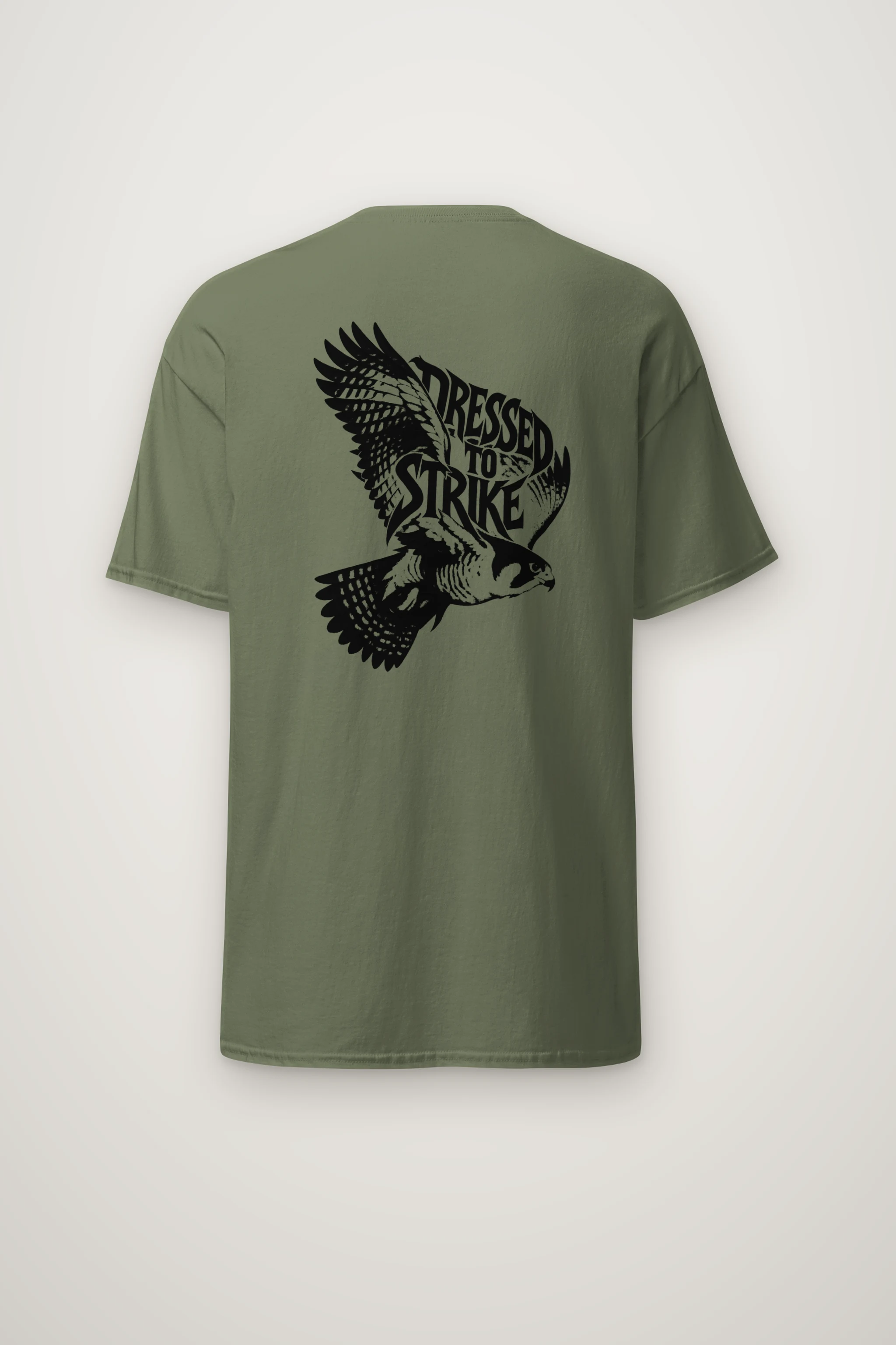 "Dressed to Strike" Heavyweight Unisex Crewneck T-shirt