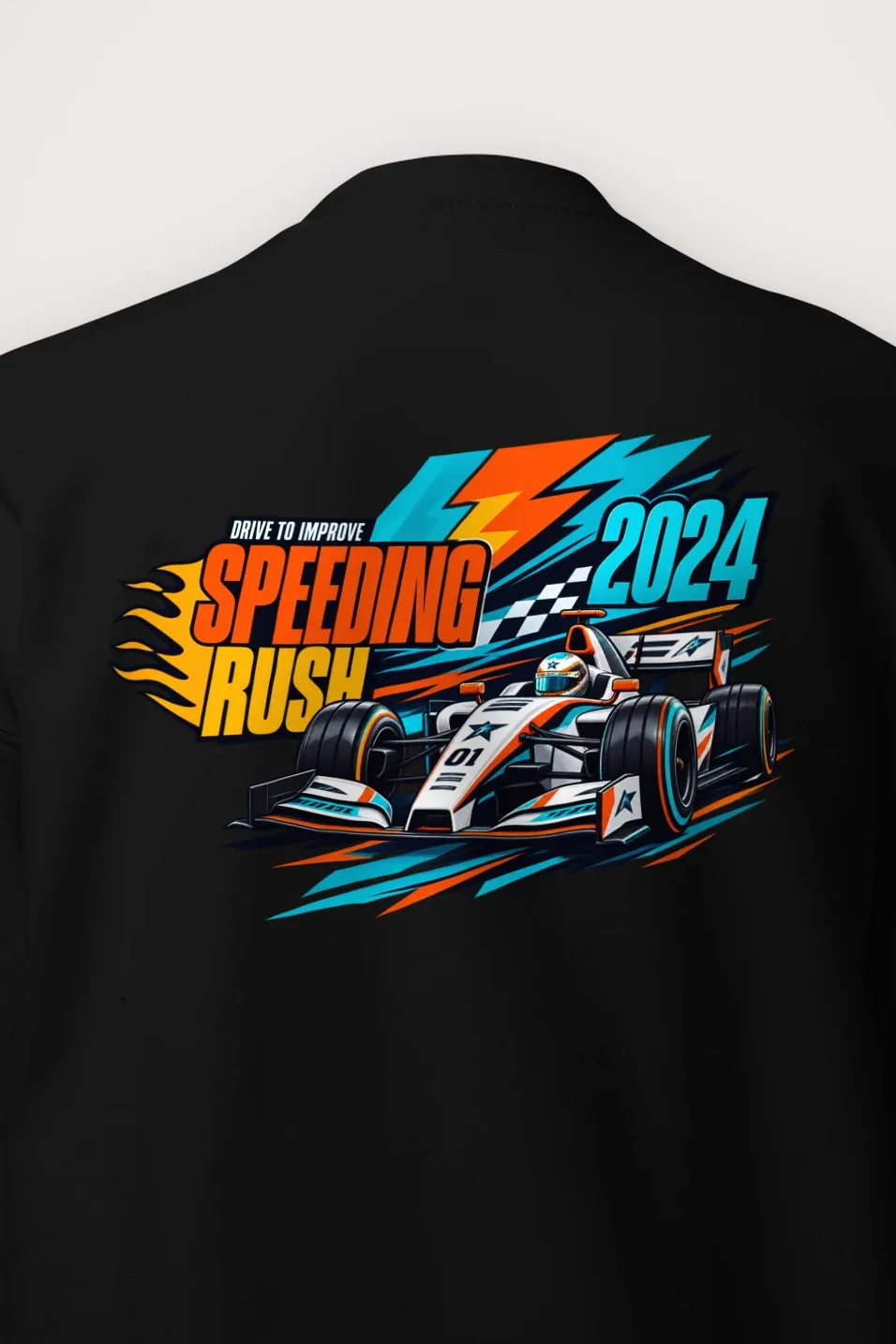 "Drive To Improve" Heavy Blend Unisex Crewneck Sweatshirt