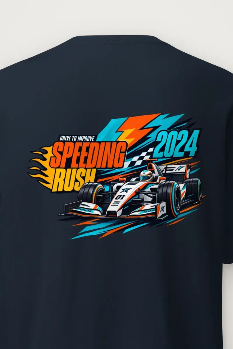 "Drive To Improve" Heavyweight Unisex Crewneck T-shirt