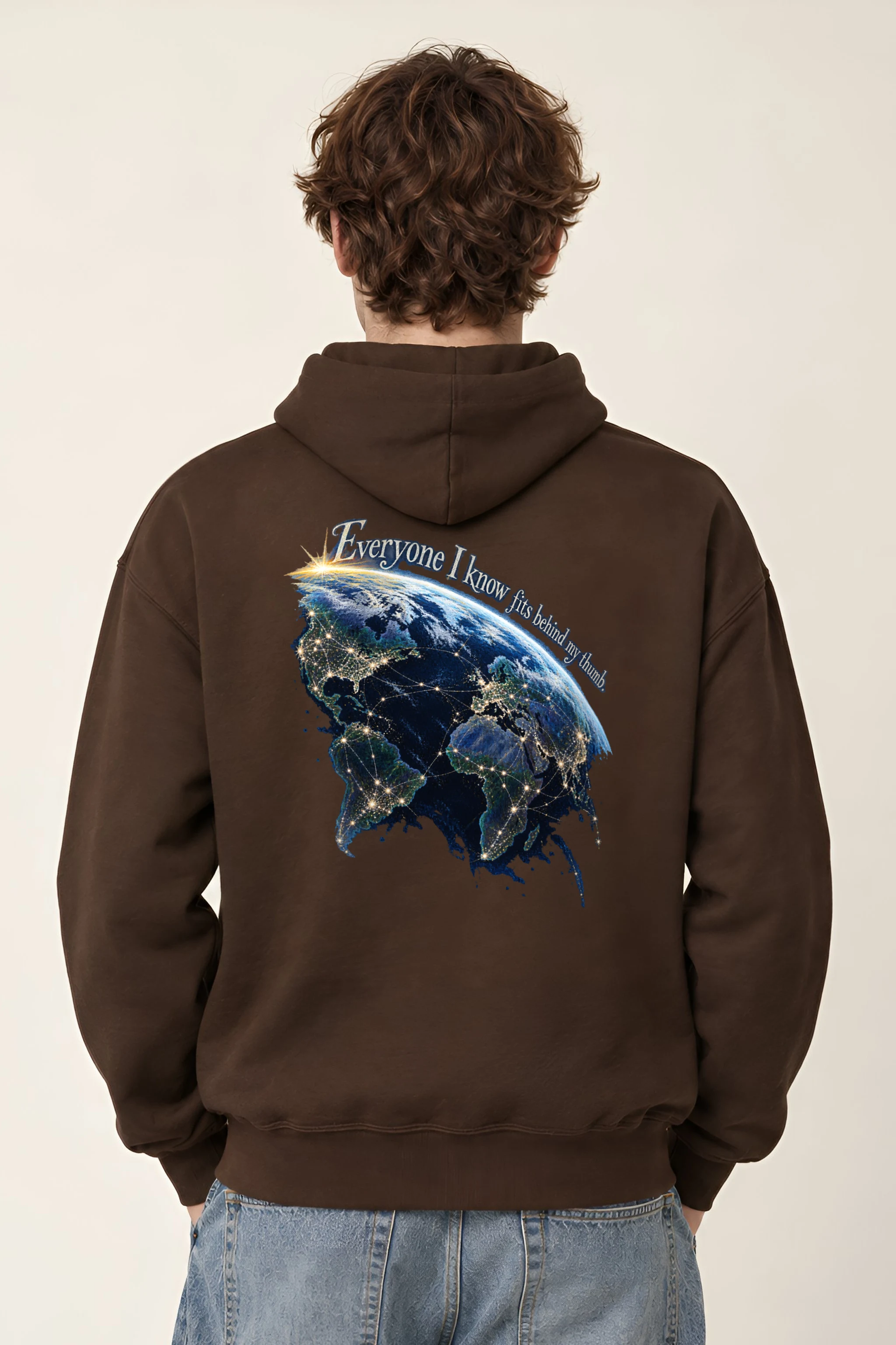 "Earth After Dark" Unisex Pullover Hoodie