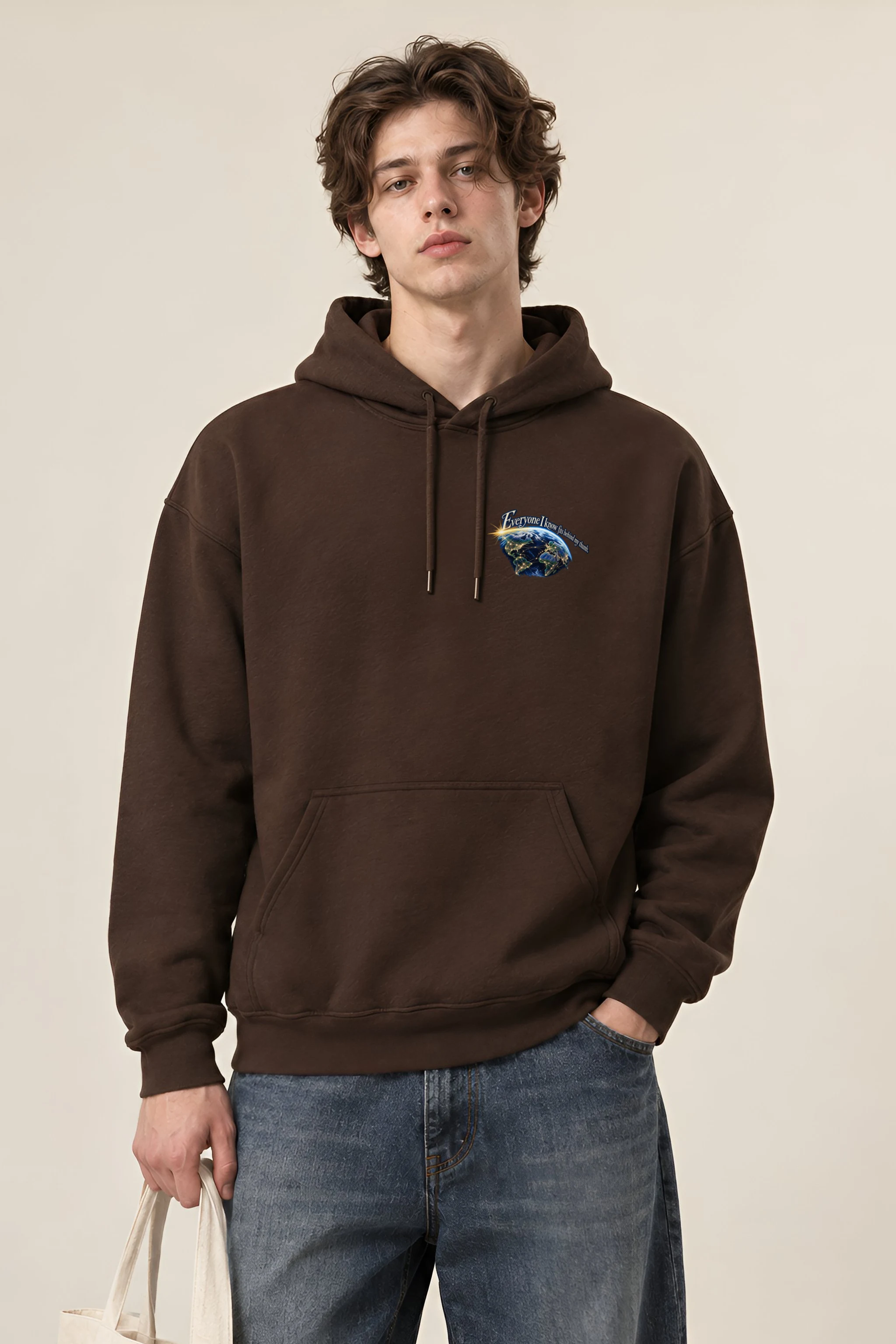 "Earth After Dark" Unisex Pullover Hoodie