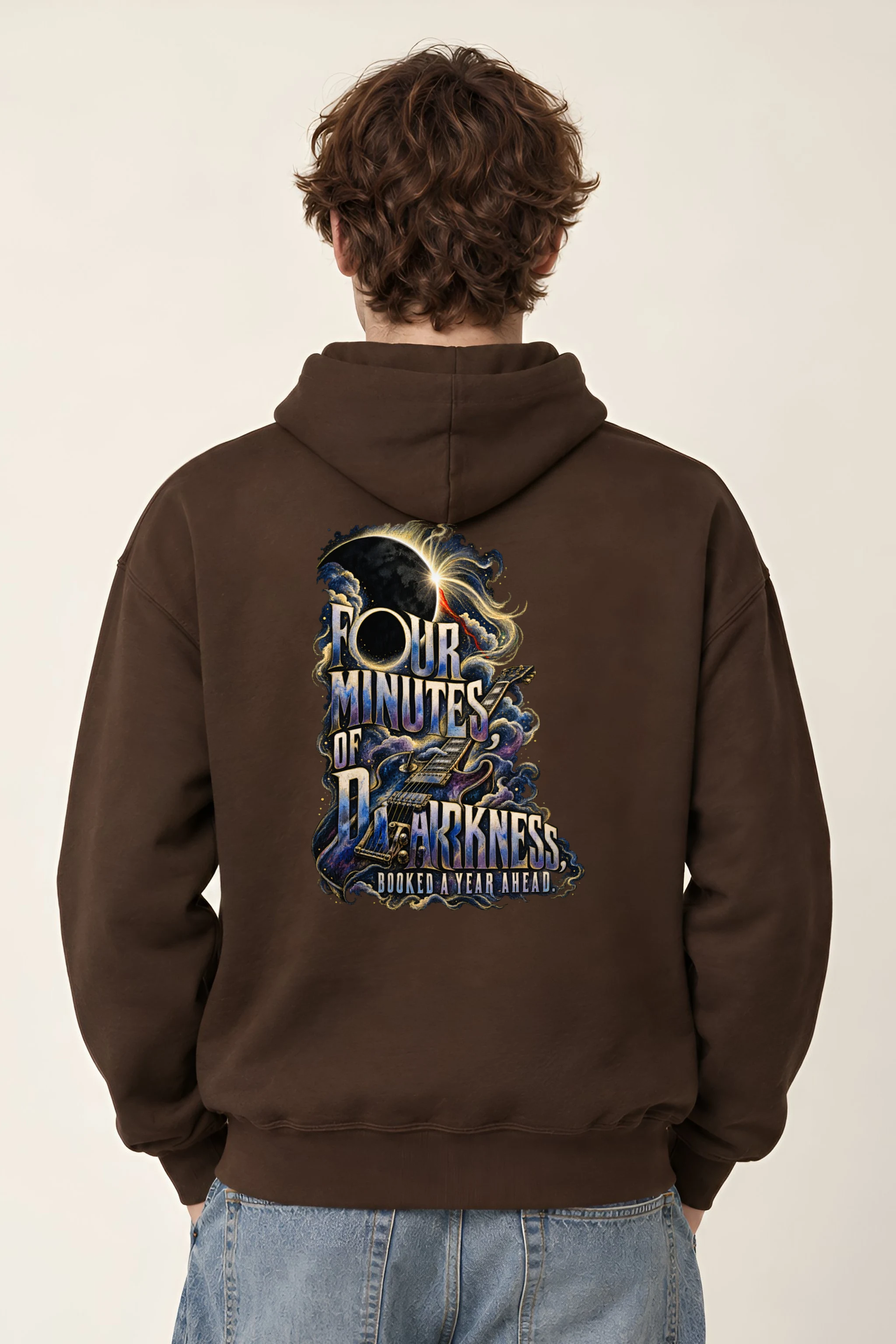 "Eclipse Guitar" Unisex Pullover Hoodie