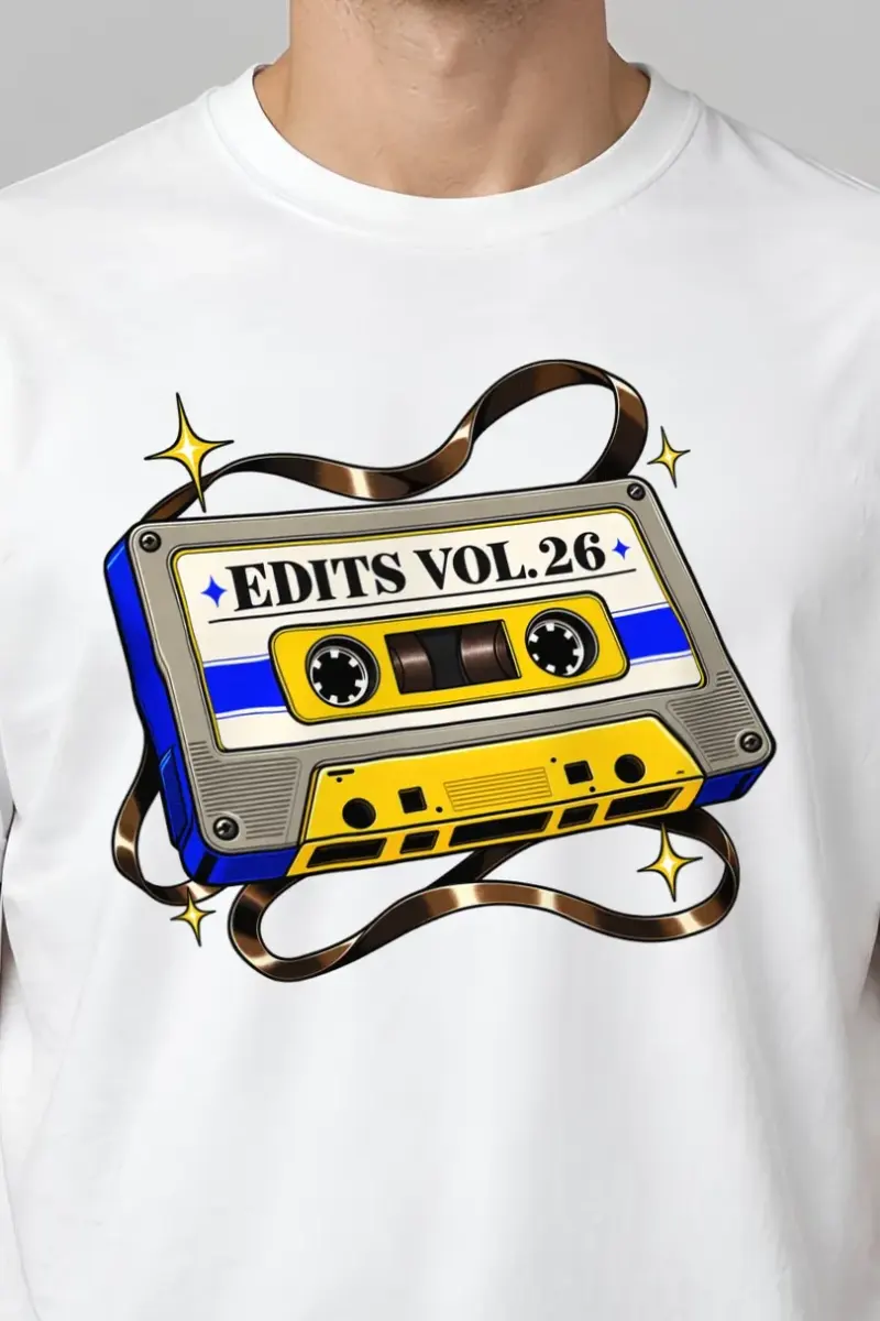 "Edits Vol.26" Heavyweight Unisex Crewneck T-shirt