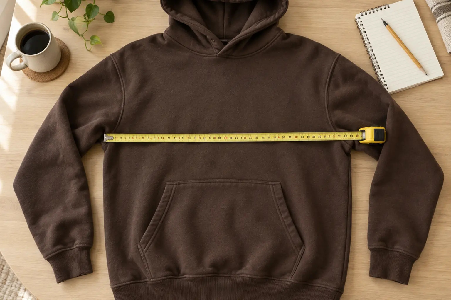 Graphic Hoodie Sizing and Fit Guide: Measure the Hoodie, Not You