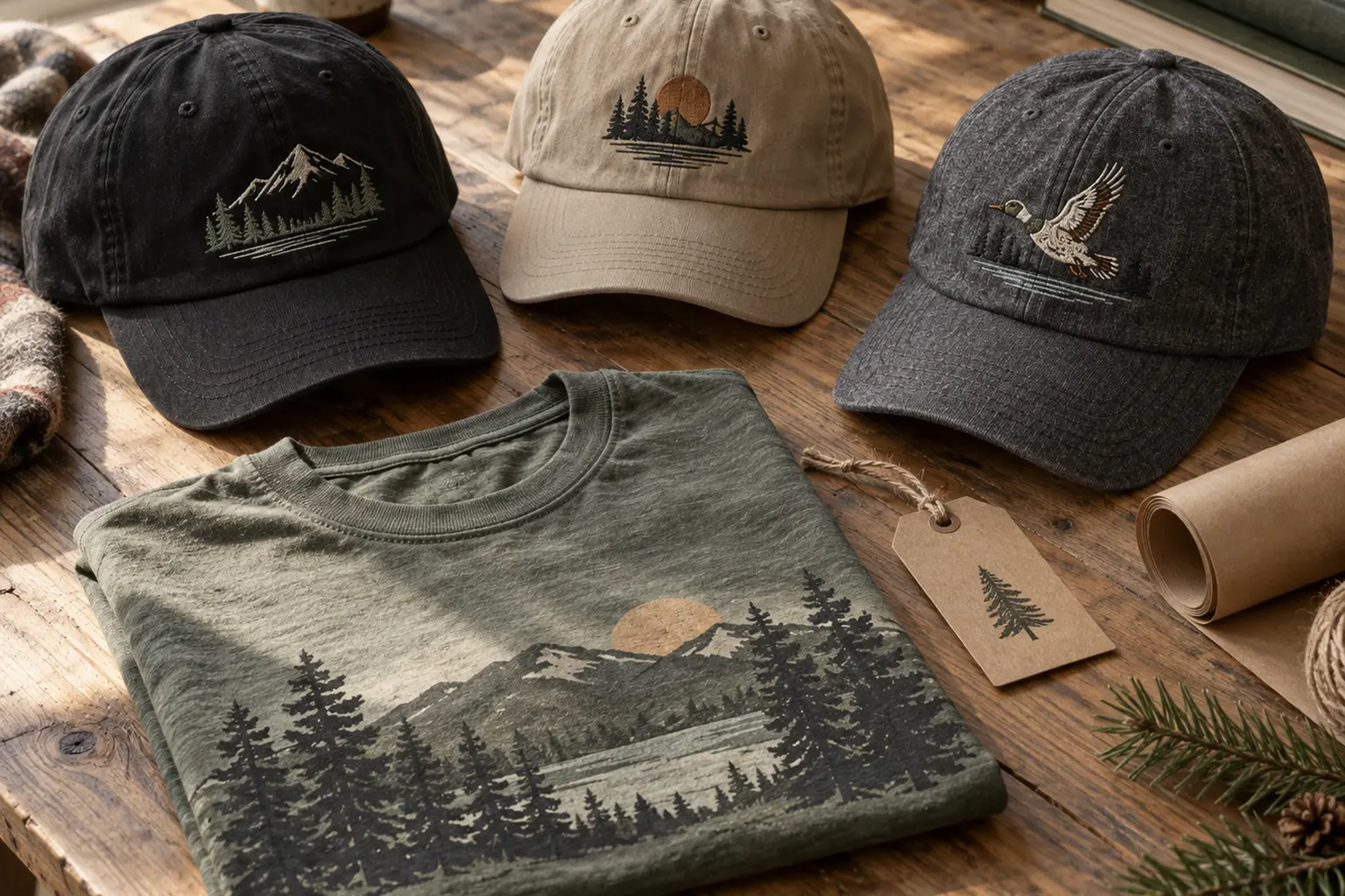 Gifts Under $40: Embroidered Hats or Tees? Start With Their Size
