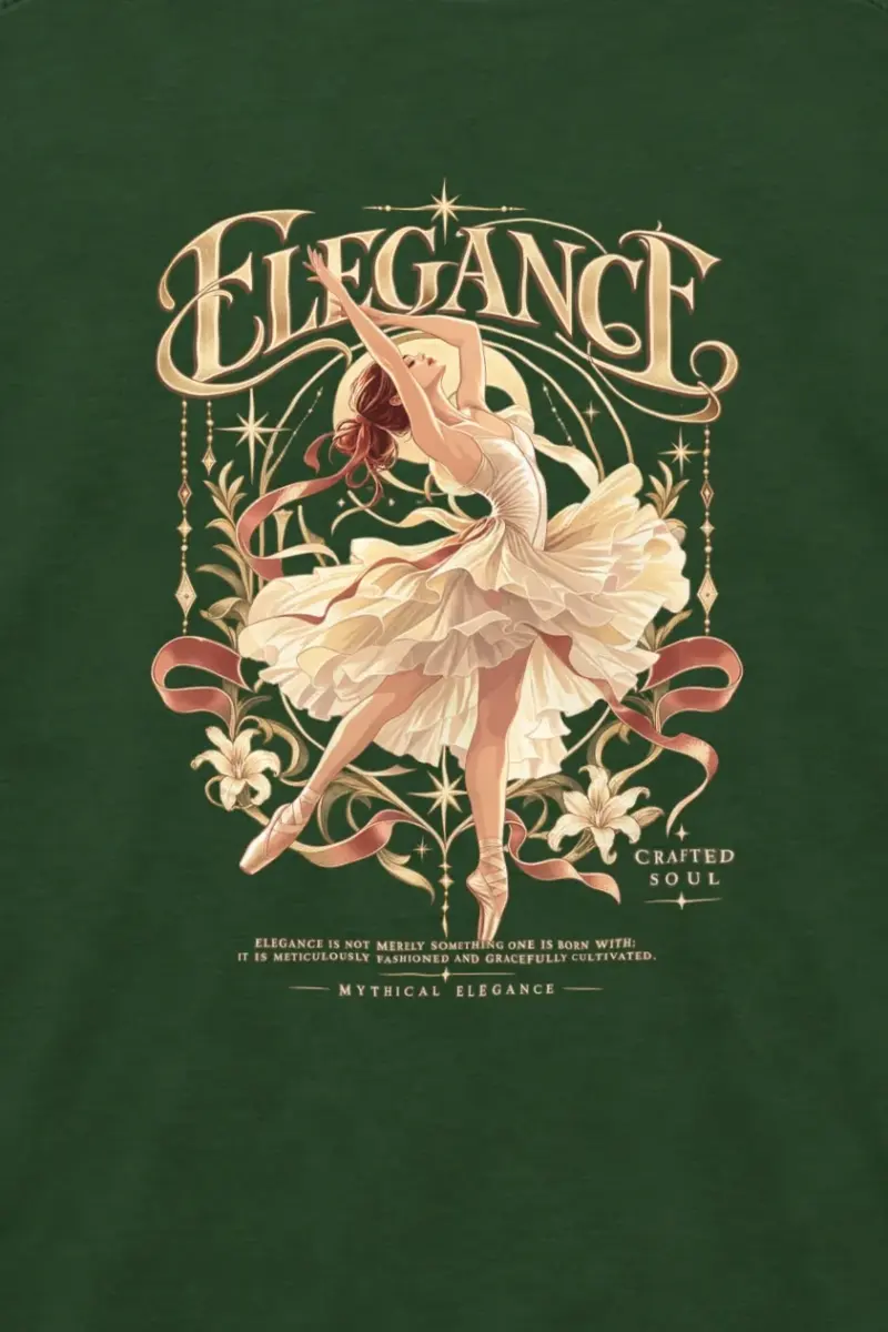 "Elegance Crafted Soul" Unisex Longsleeve T-shirt