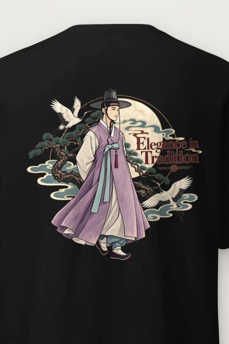 "Elegance In Tradition" Heavyweight Unisex Crewneck T-shirt