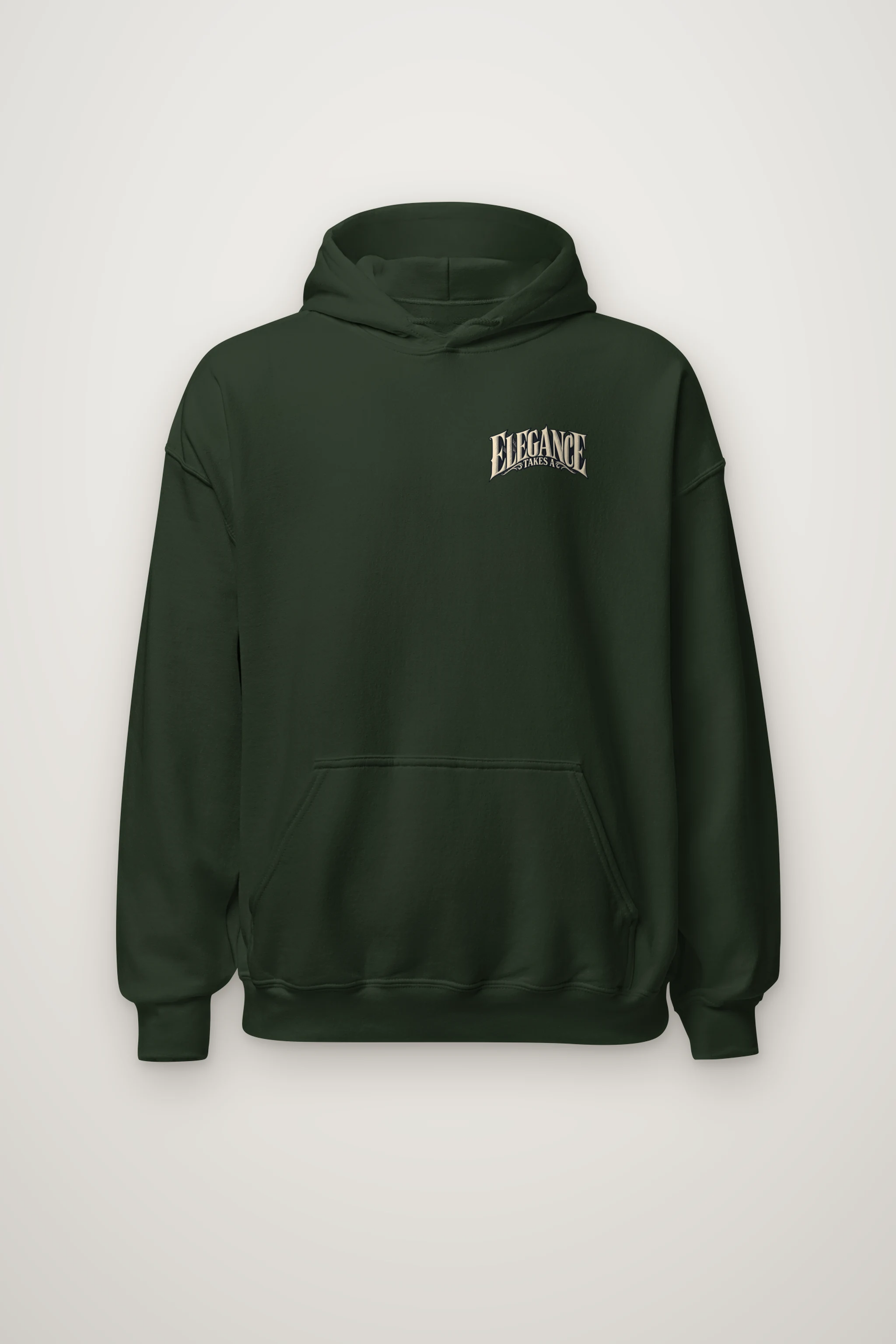 "Elegance Takes a Running Start" Heavy Blend Unisex Pullover Hoodie